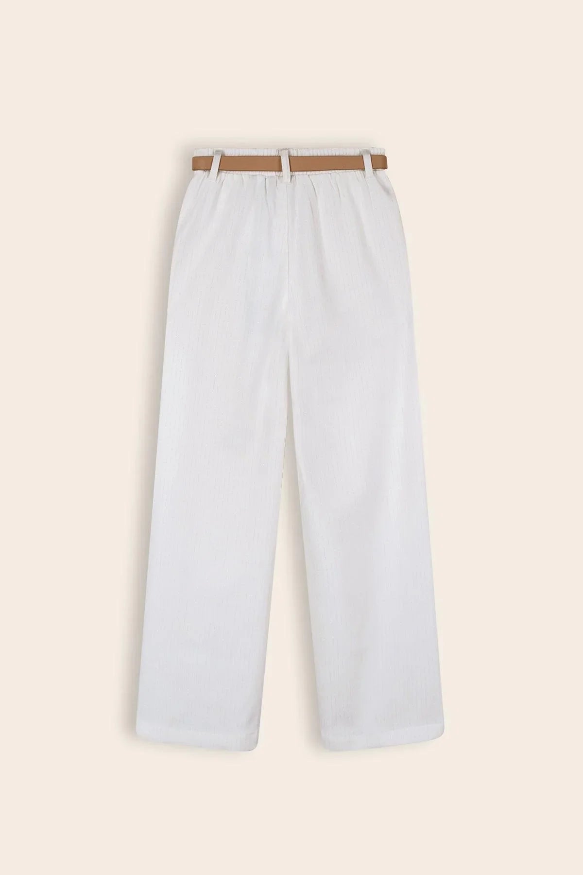 Sayla Lurex Krijtstreep Wijde Broek - NoNo Kidswear