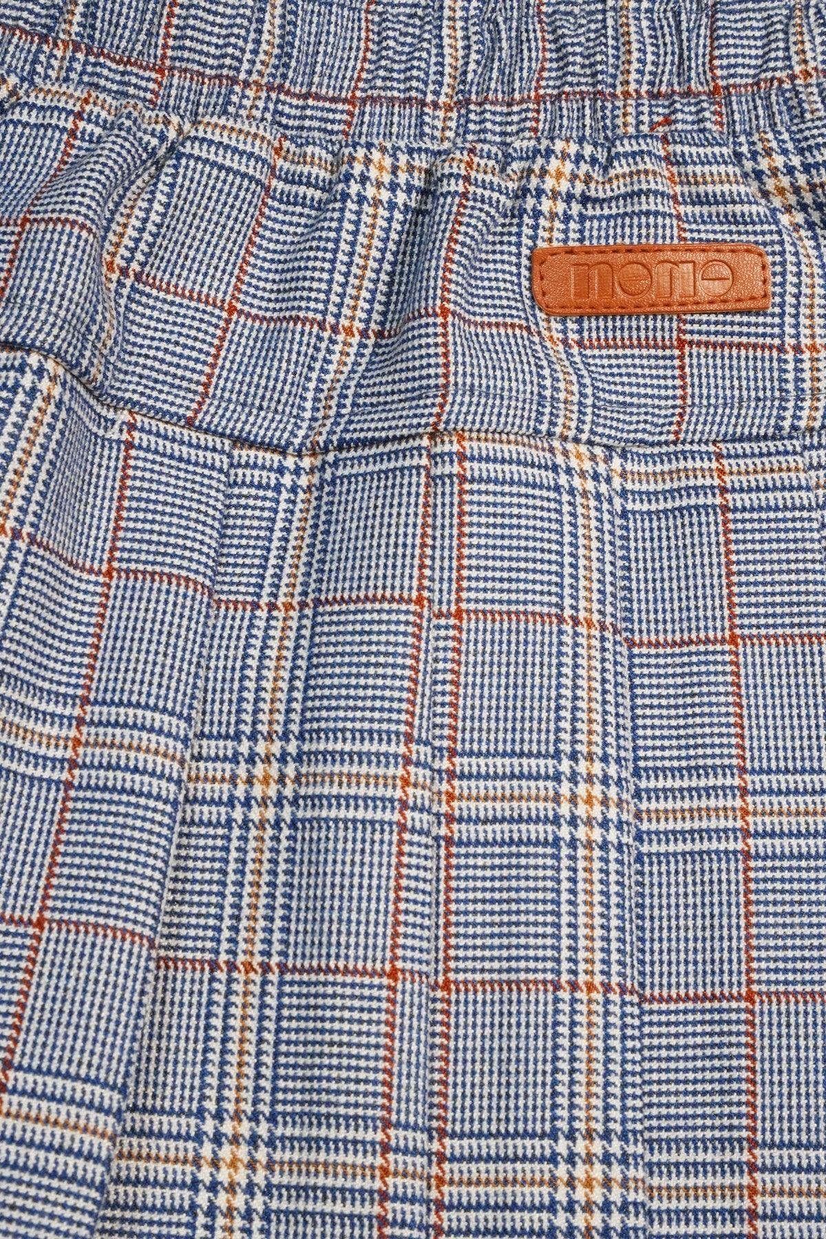 Senna Geruiten Korte Broekrok - NoNo Kidswear