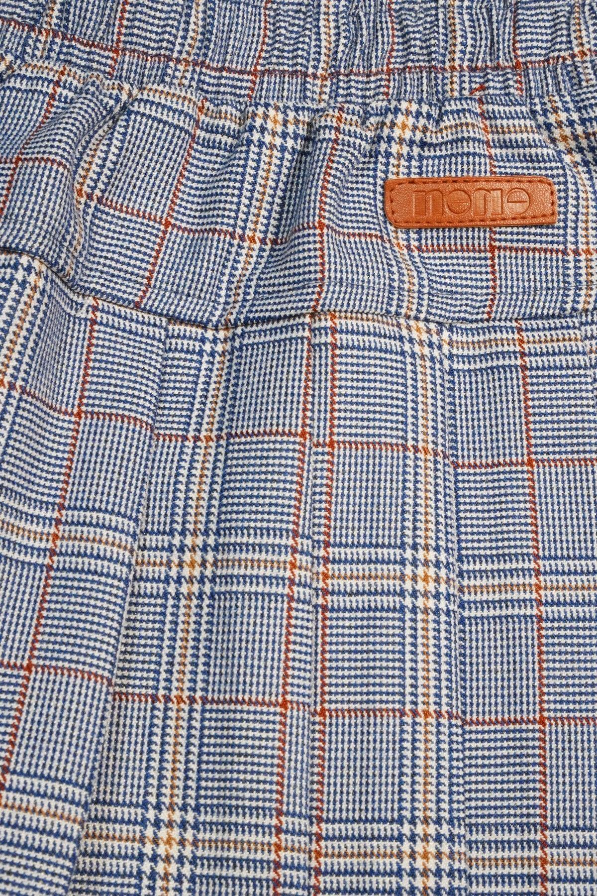 Senna Geruiten Korte Broekrok - NoNo Kidswear