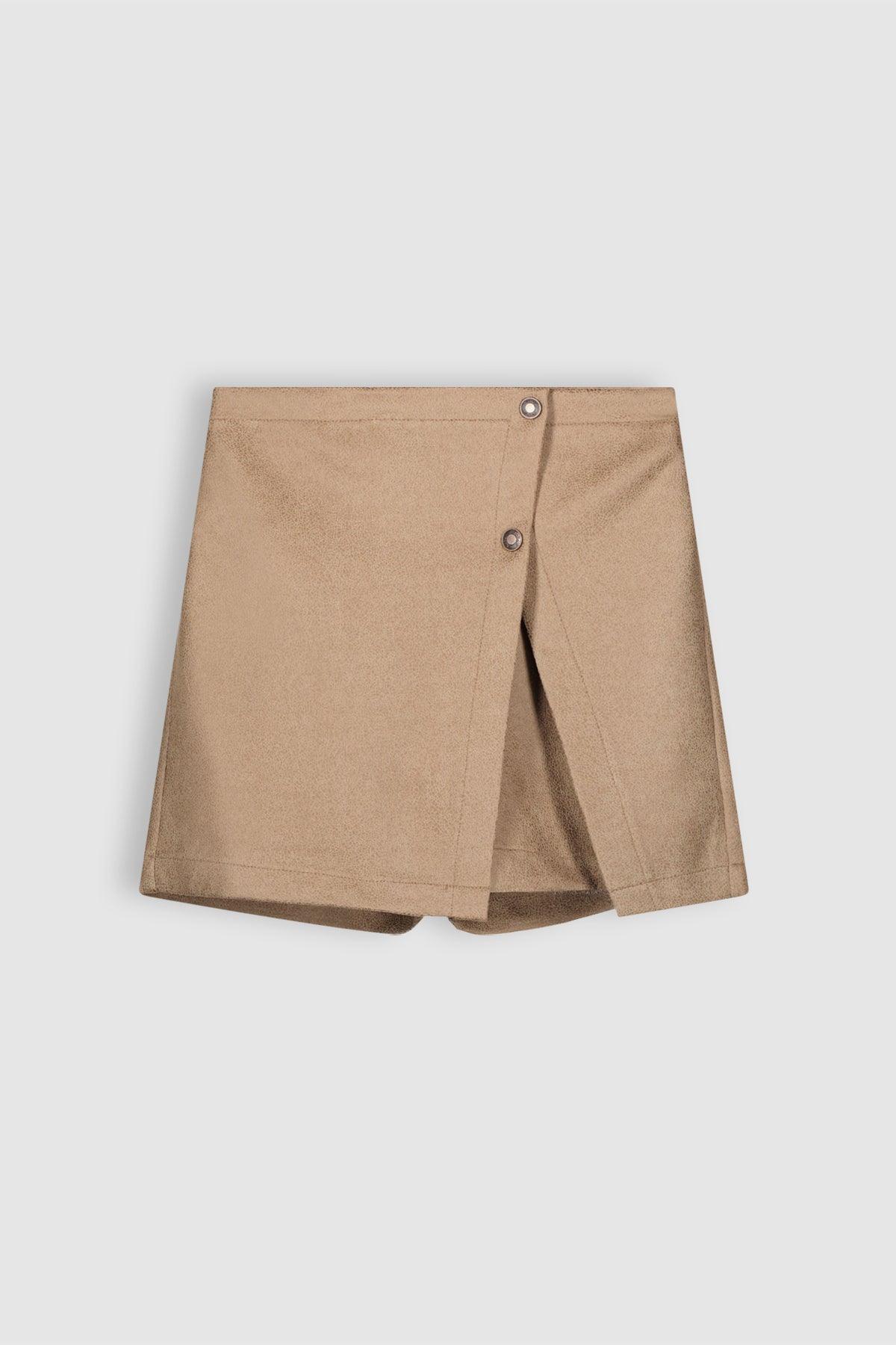 Sinda Fake Suede Short-Skort - NoNo Kidswear