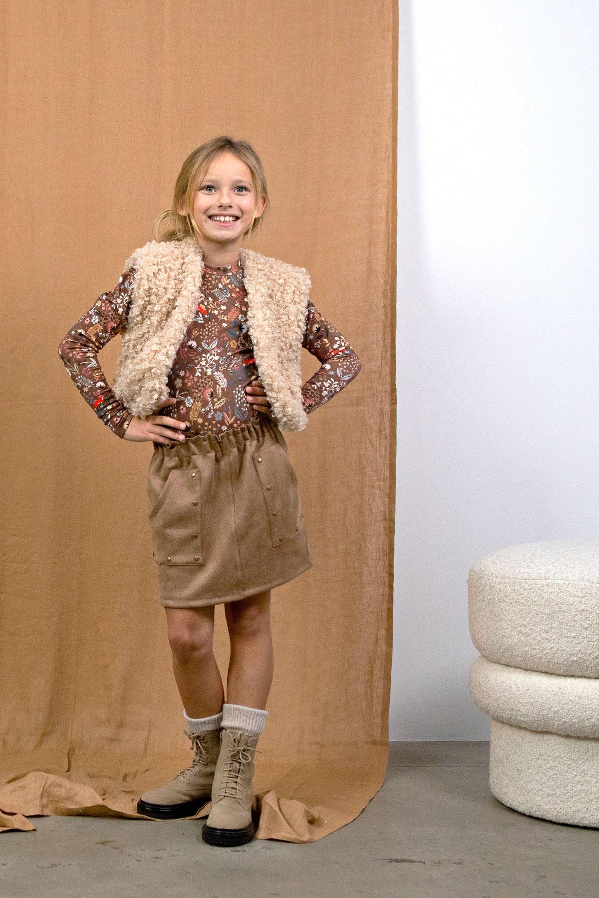 LikeFLO Skirt Helen Cinnamon - LikeFlo