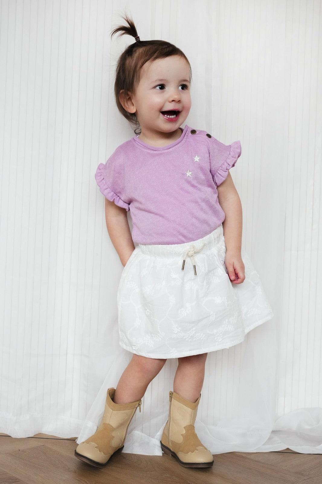 LikeFLO Skirt Vieve Off White - LikeFlo