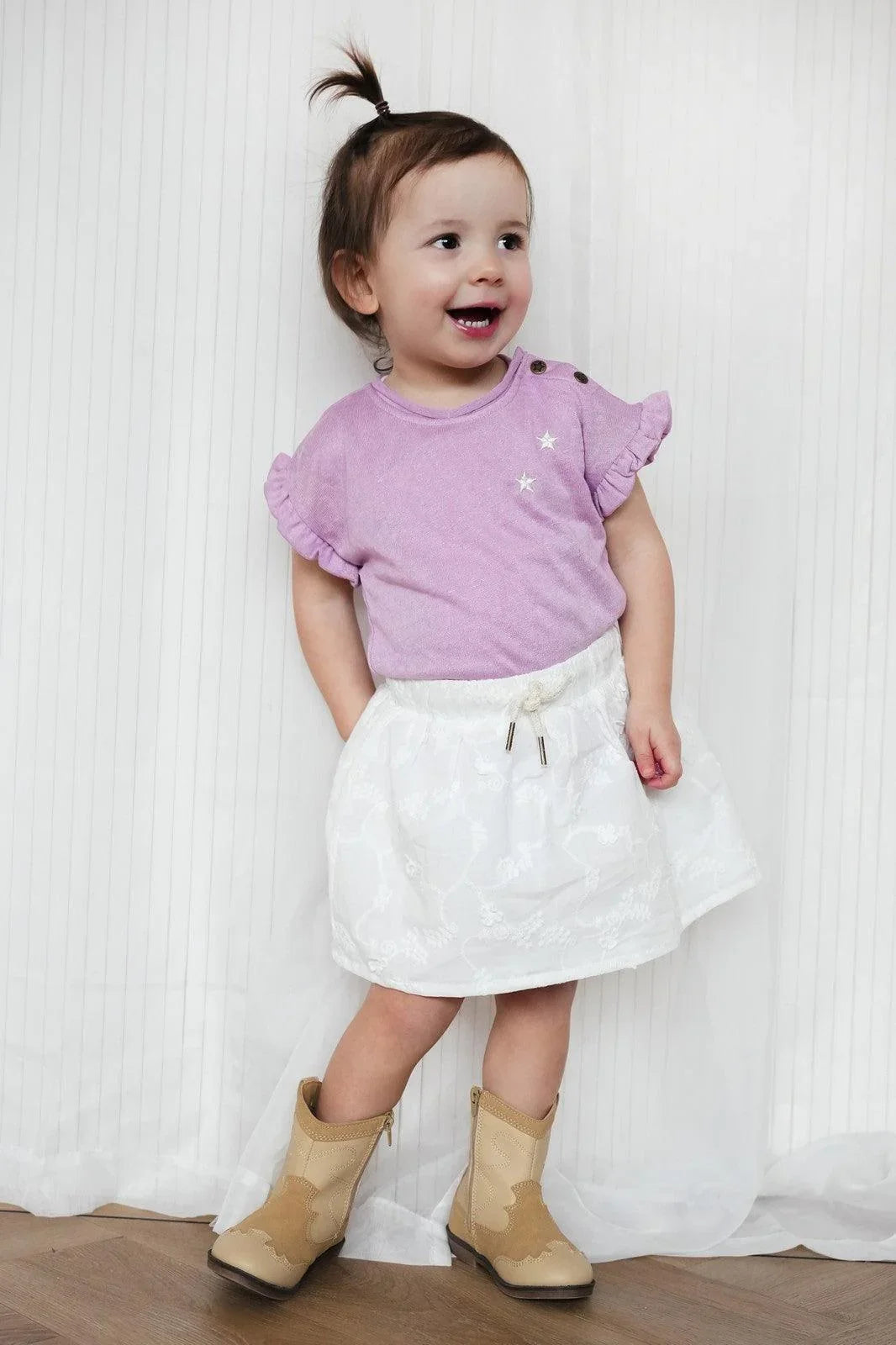 LikeFLO Skirt Vieve Off White - LikeFlo