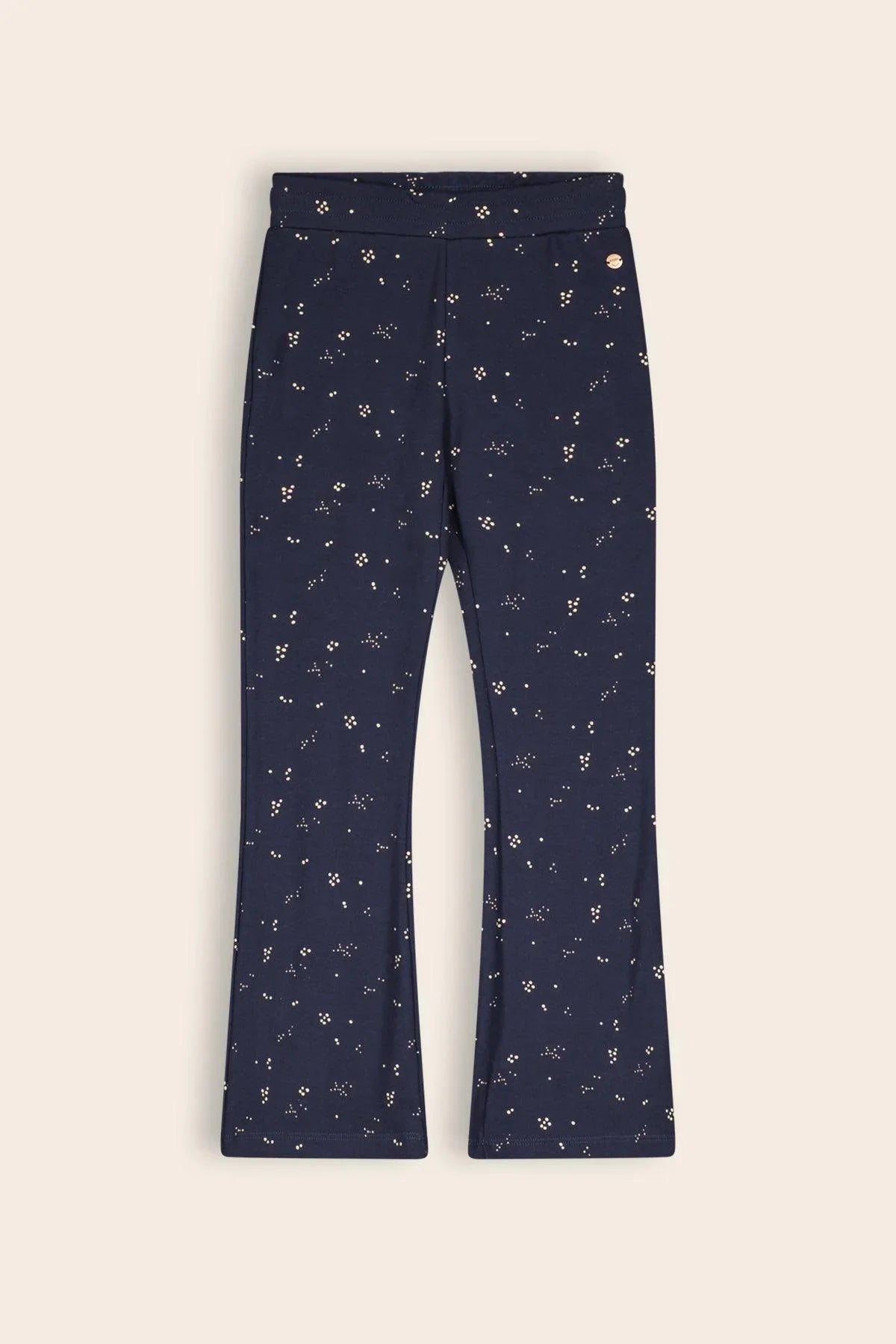 Sole Stippen Geprinte Flared Broek - NoNo Kidswear