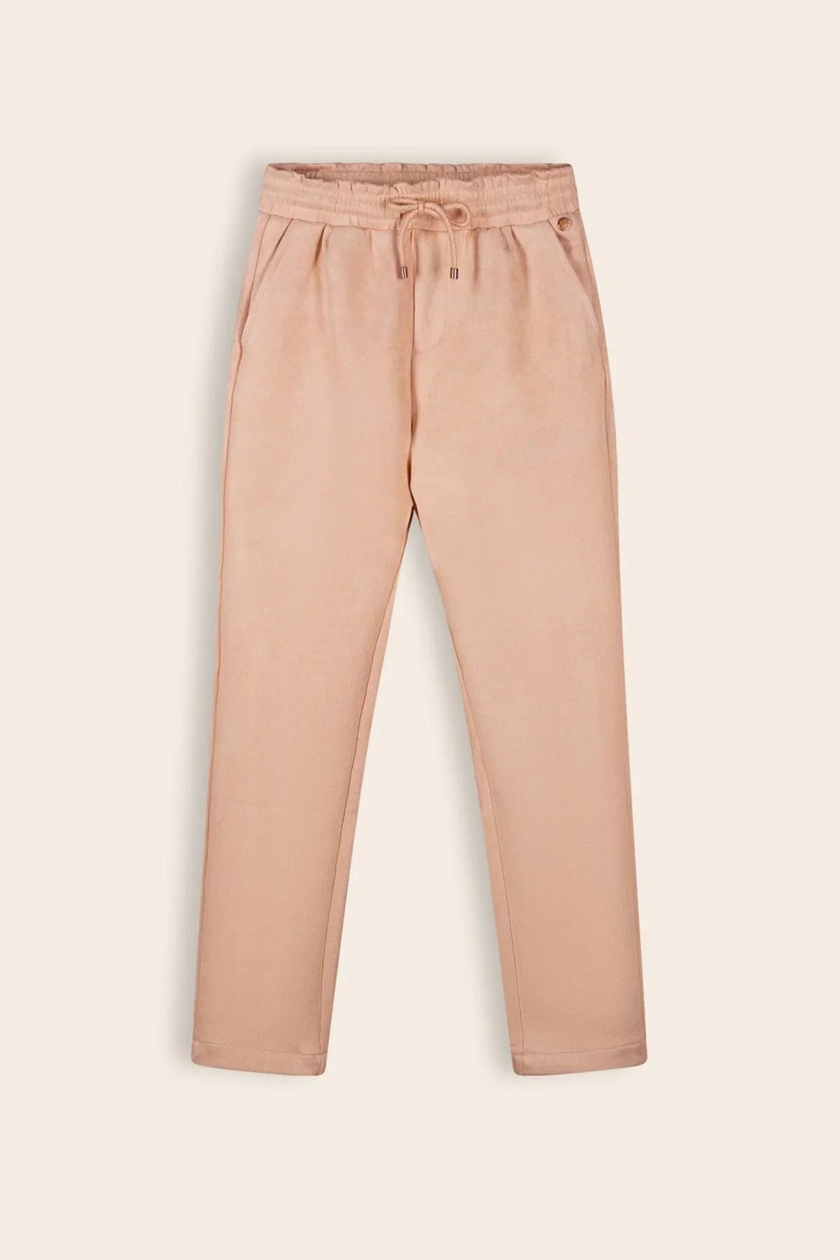 Sune Fake Suede Broek Zand - NoNo Kidswear