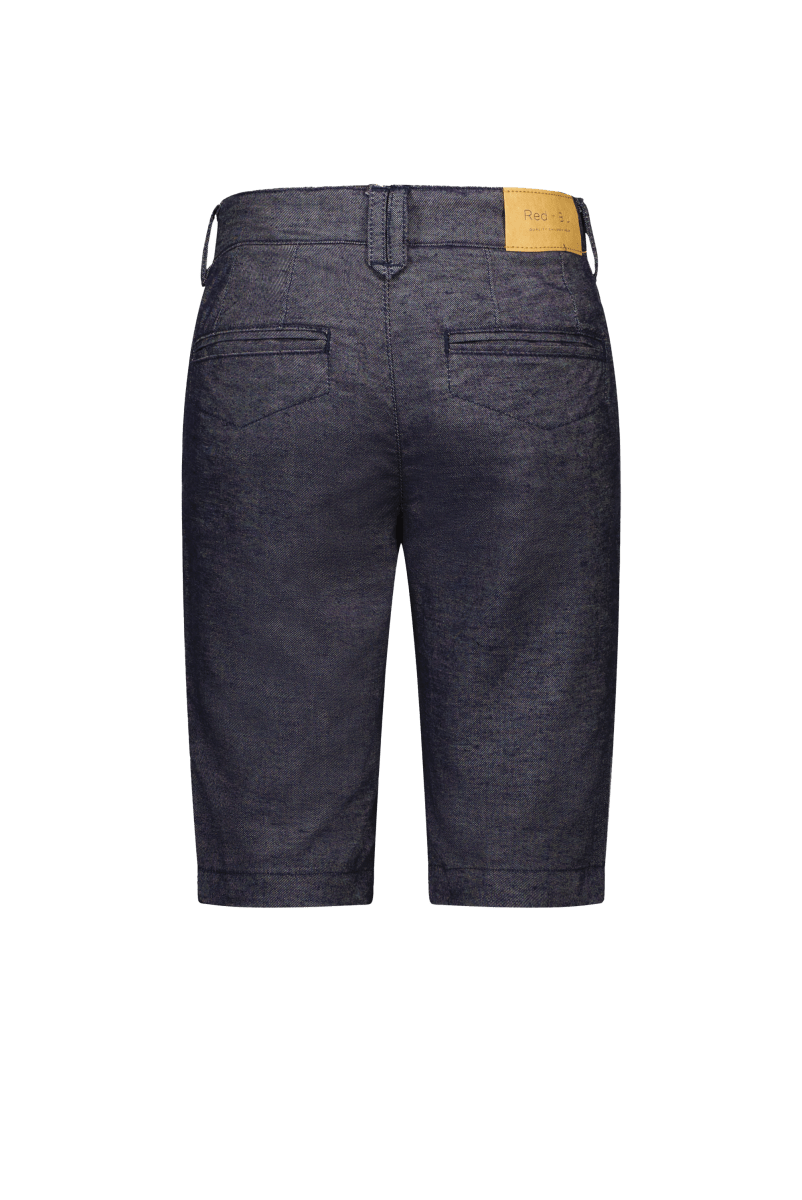 Sven Bermuda indigo -Broeken - Red+Blu