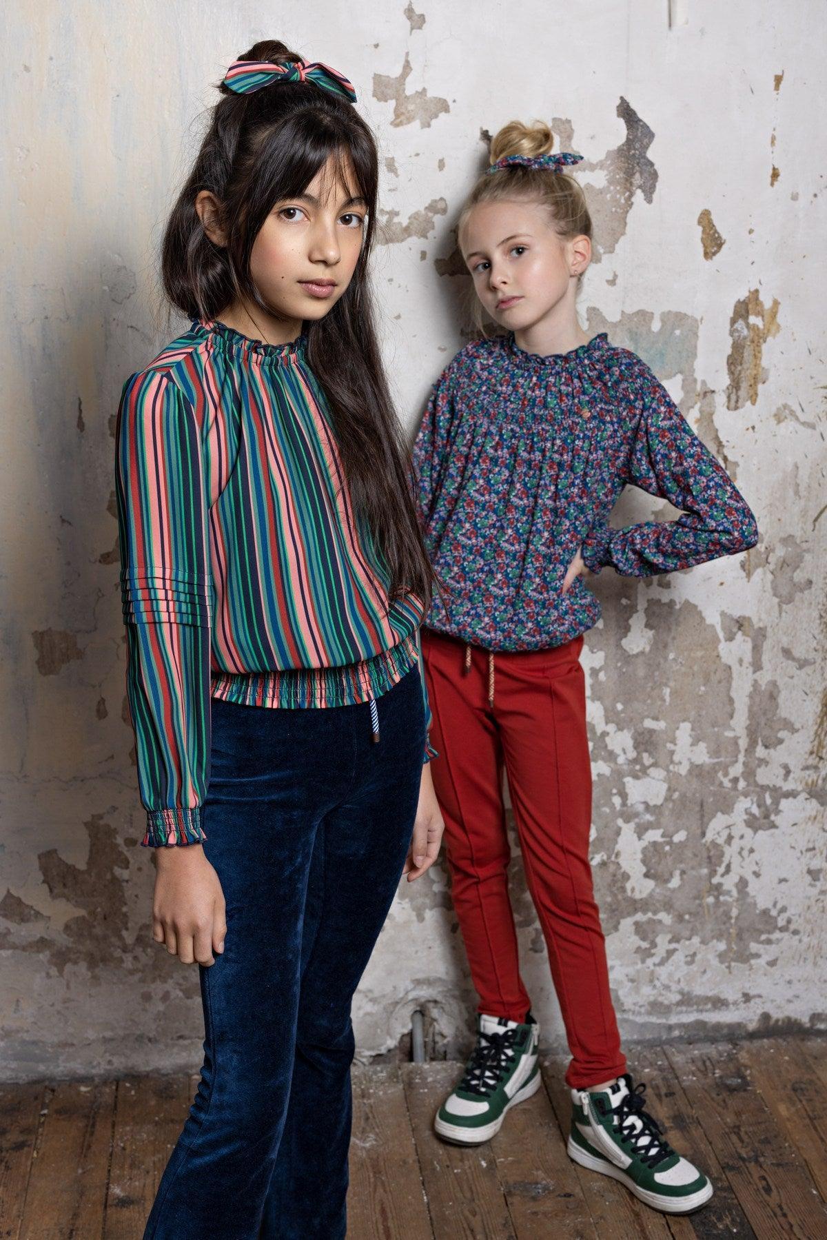 Tanily Gebloemde Blouse - NoNo Kidswear