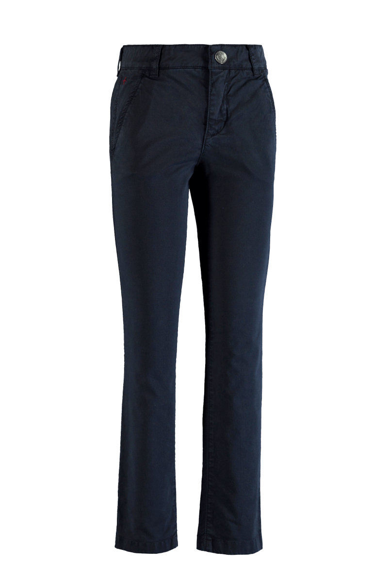 Thomas chino navy -Broeken - Red+Blu