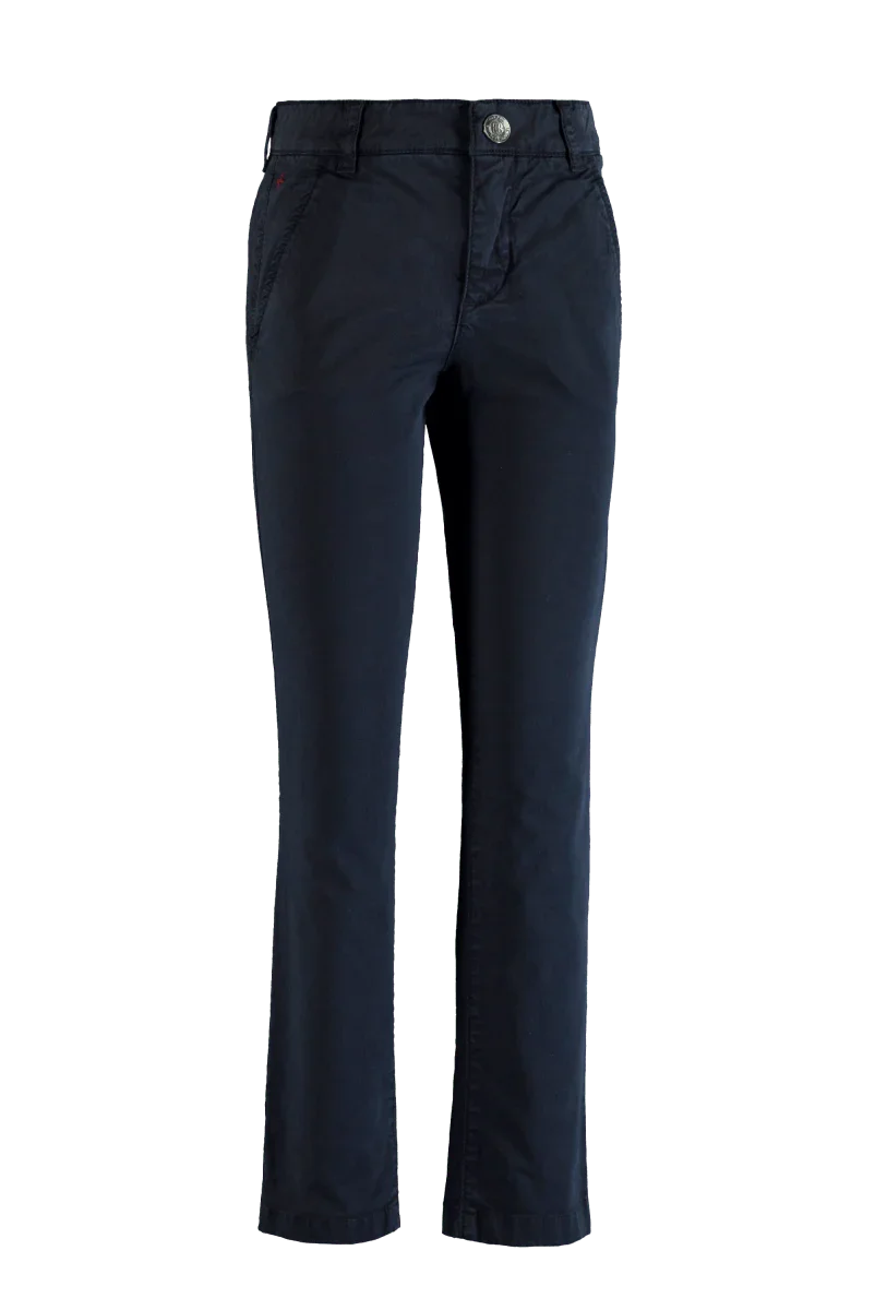 Thomas chino navy -Broeken - Red+Blu