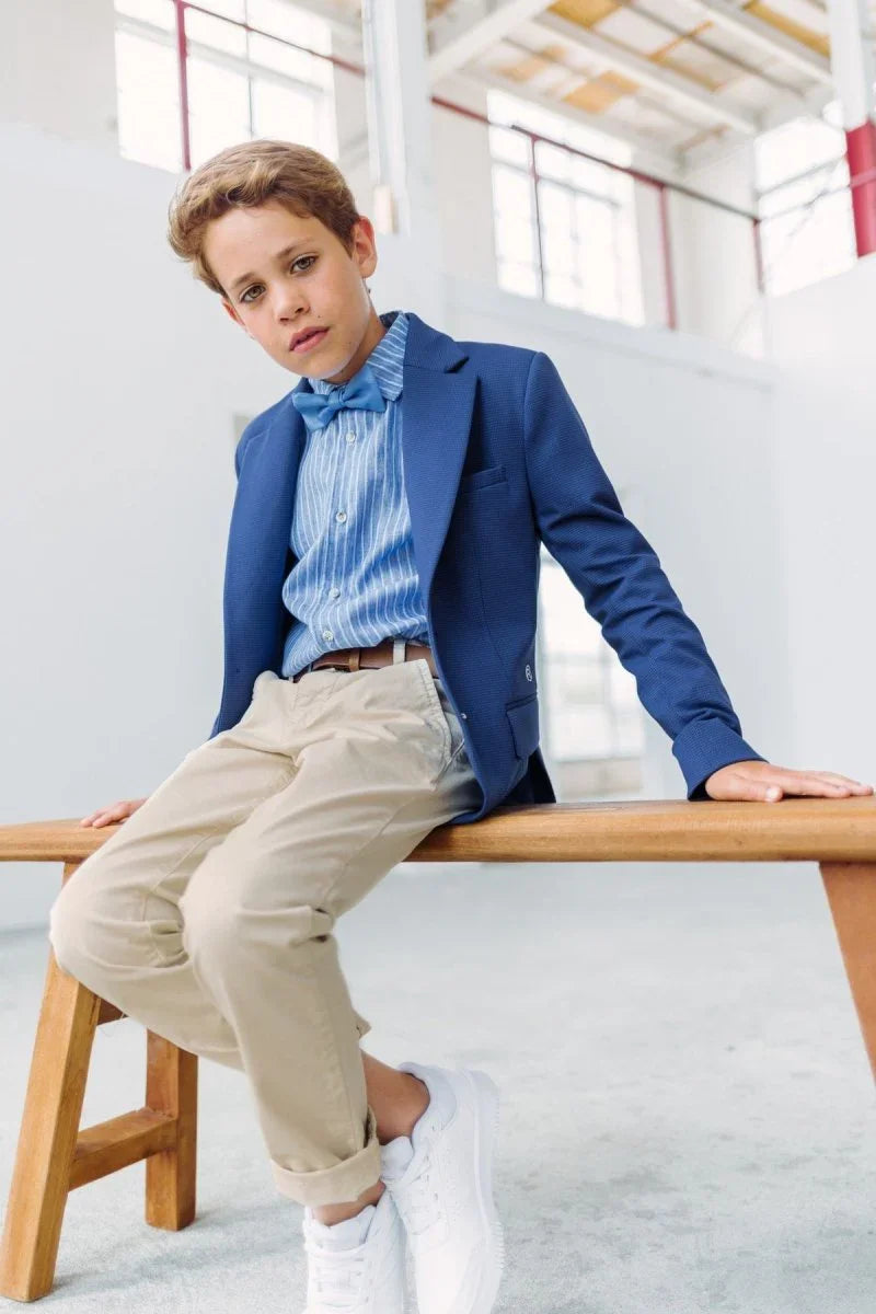 Thomas chino zand -Broeken - Red+Blu