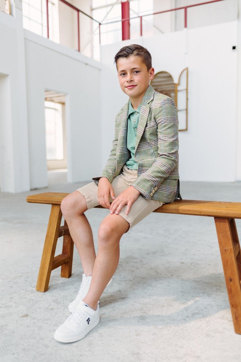 Tim bermuda zand -Broeken - Red+Blu