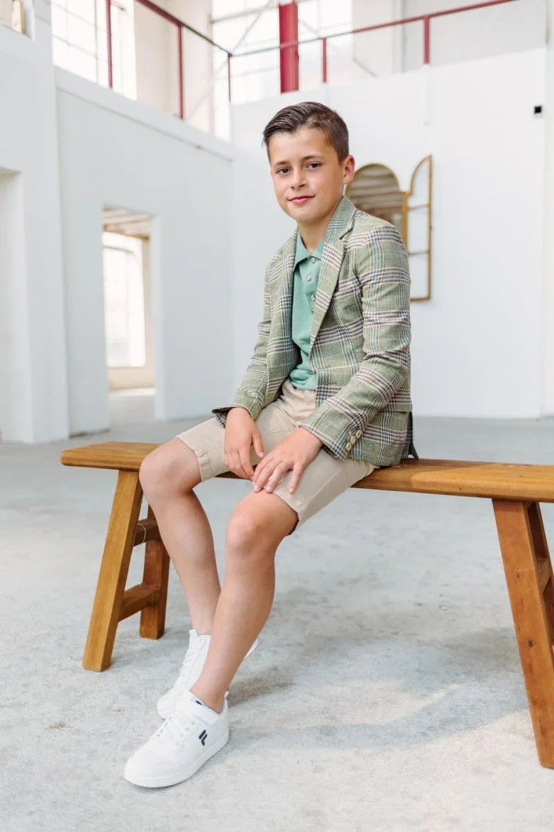 Tim bermuda zand -Broeken - Red+Blu