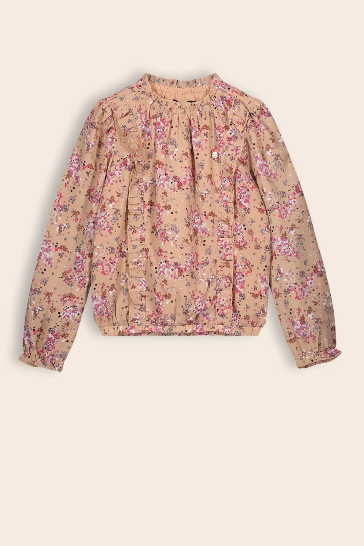 Tina Blouse Bloemetjes print - NoNo Kidswear