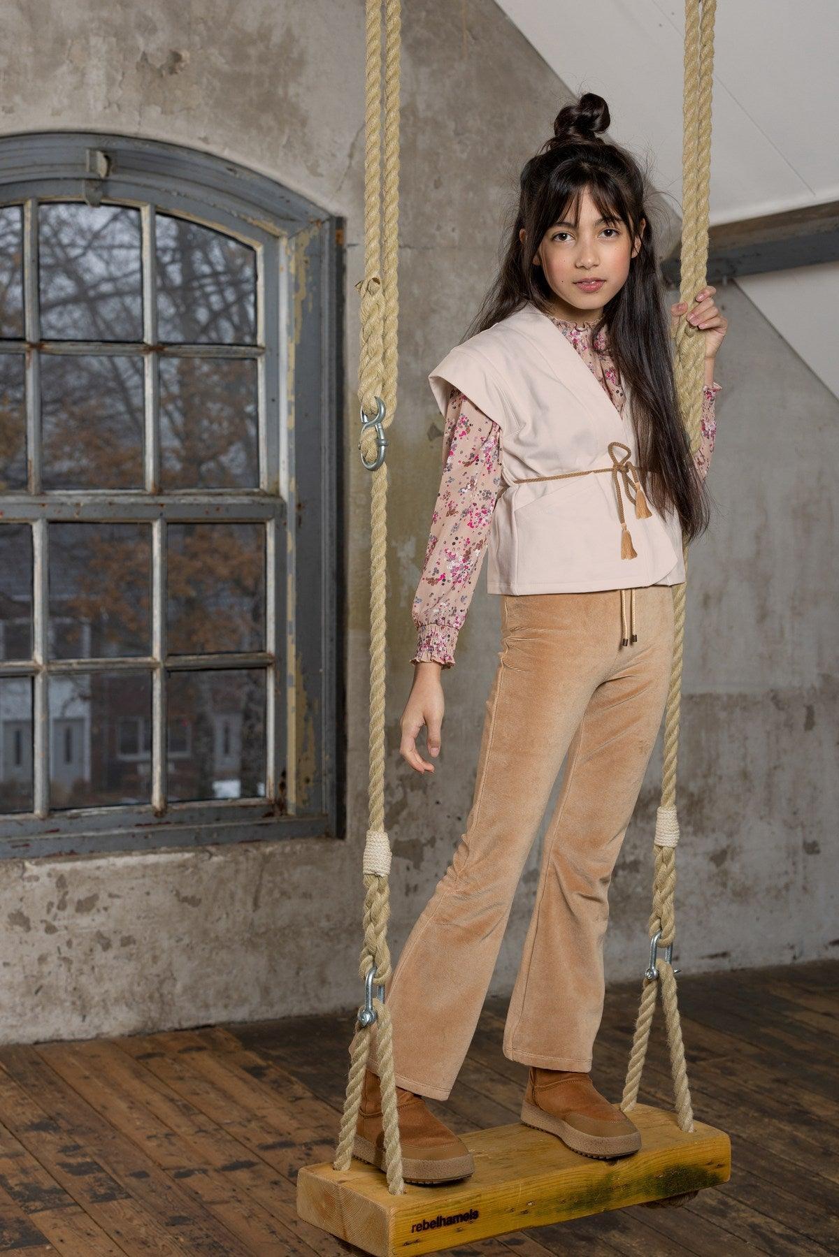 Tina Blouse Bloemetjes print - NoNo Kidswear