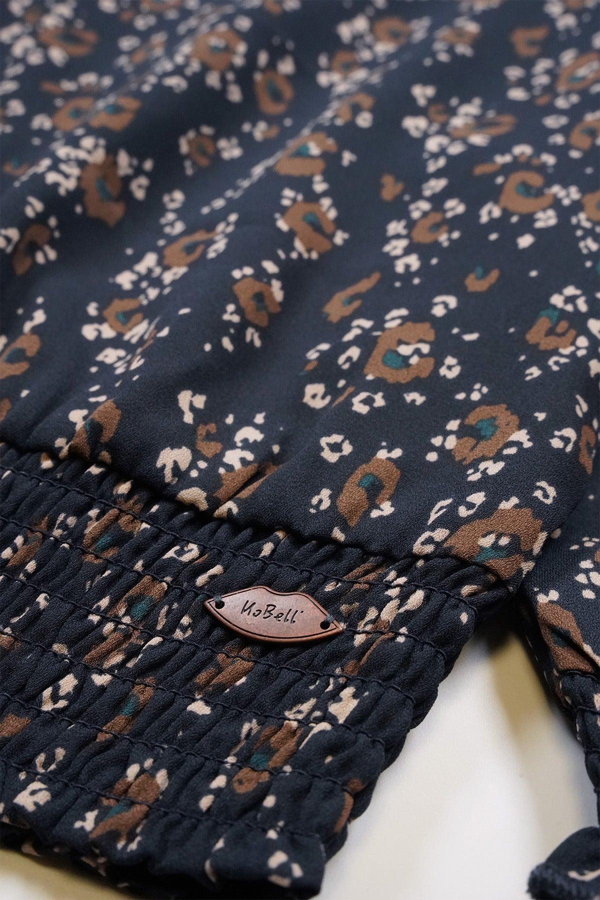 Tipi Animal Geprint Blouse - NoNo Kidswear