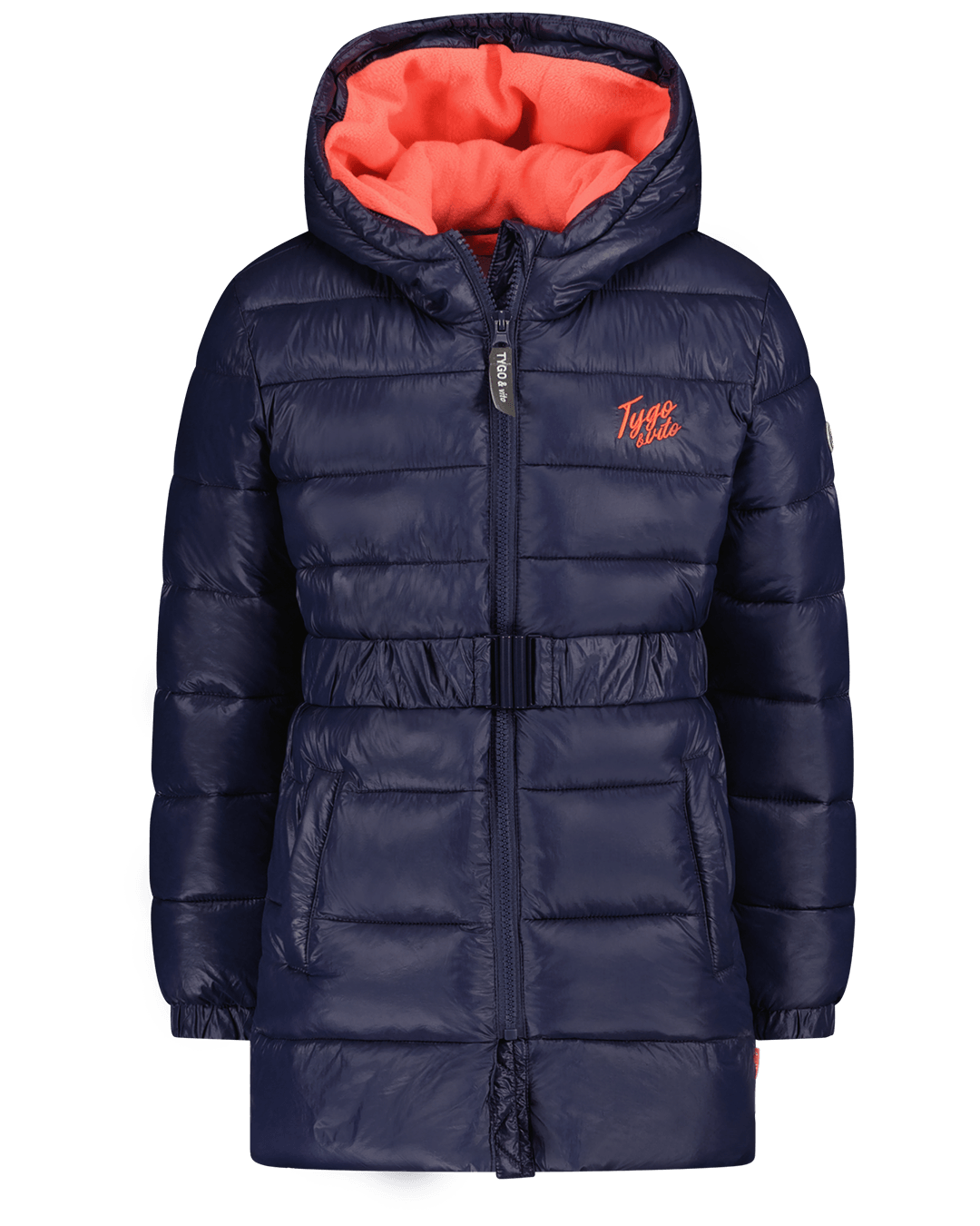 Winterjas Jasmijn Donker Blauw - TYGO&vito