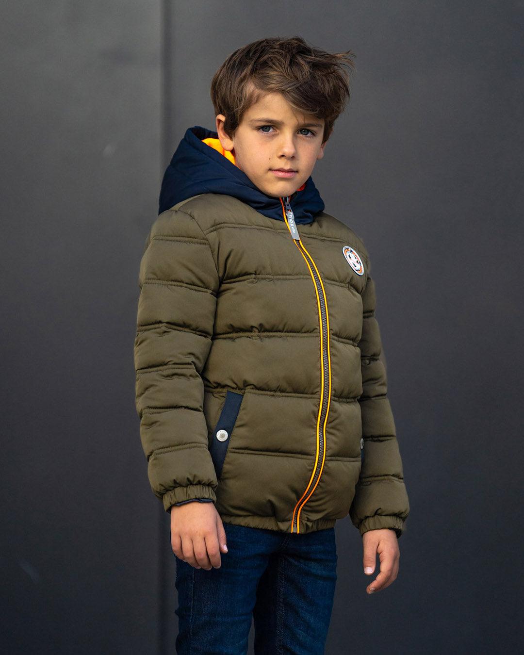 Winterjas Jelte Army Groen - TYGO&vito