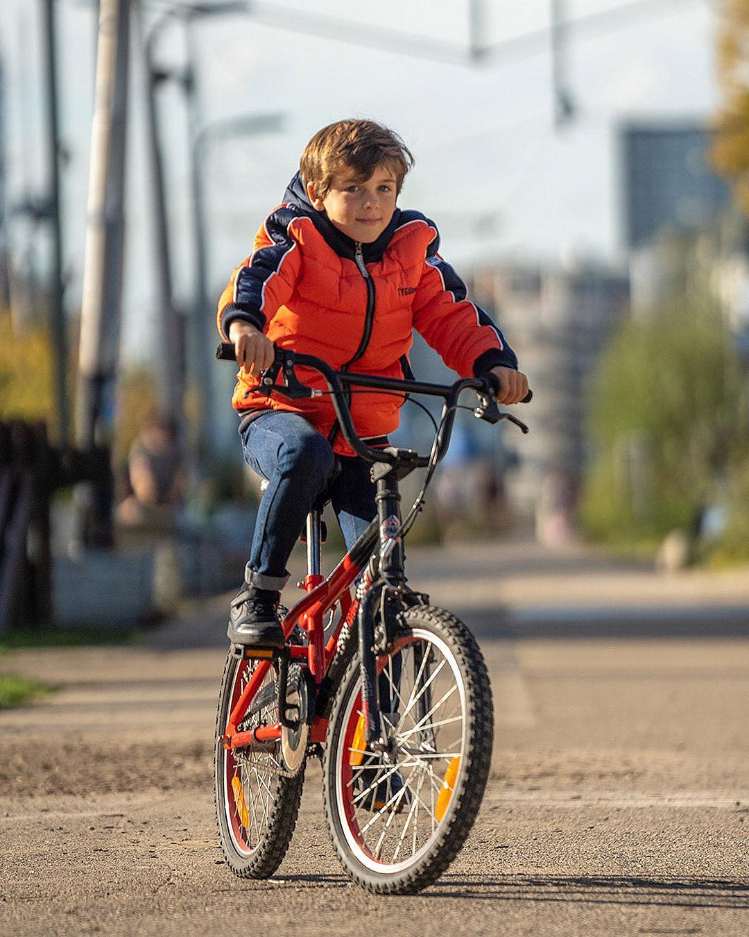 Winterjas Jos Donker Oranje - TYGO&vito