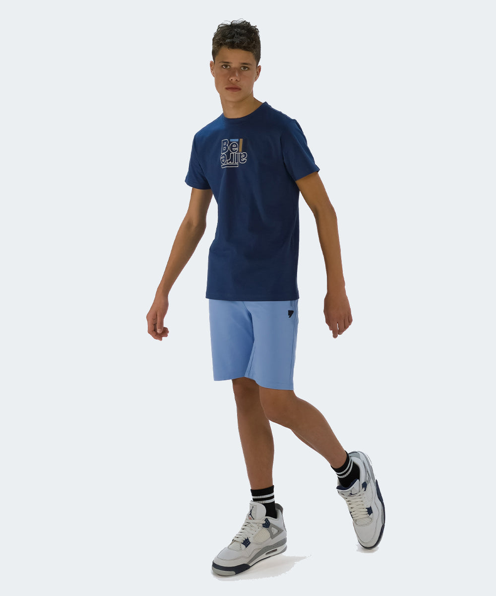 Jake Jogshorts Robbia Blue - mooiemerken.nl