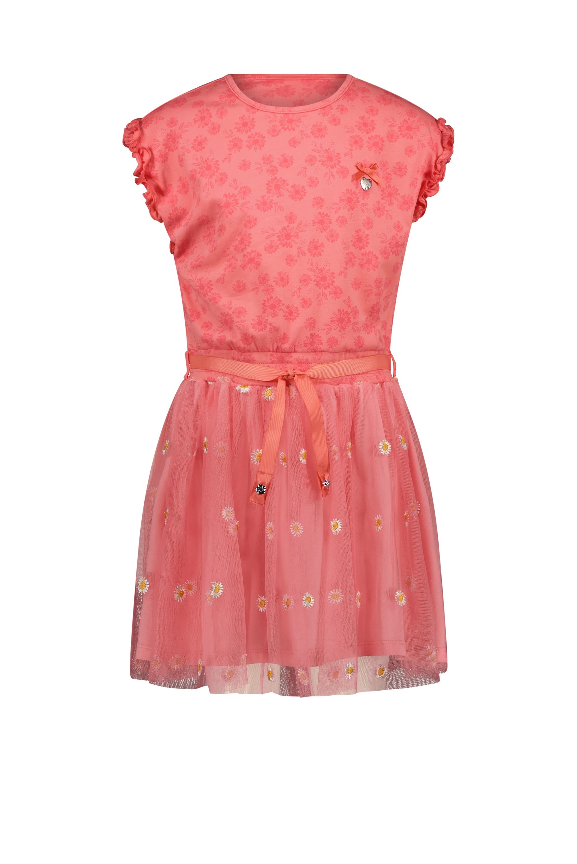 SQUID daisy embroidery dress