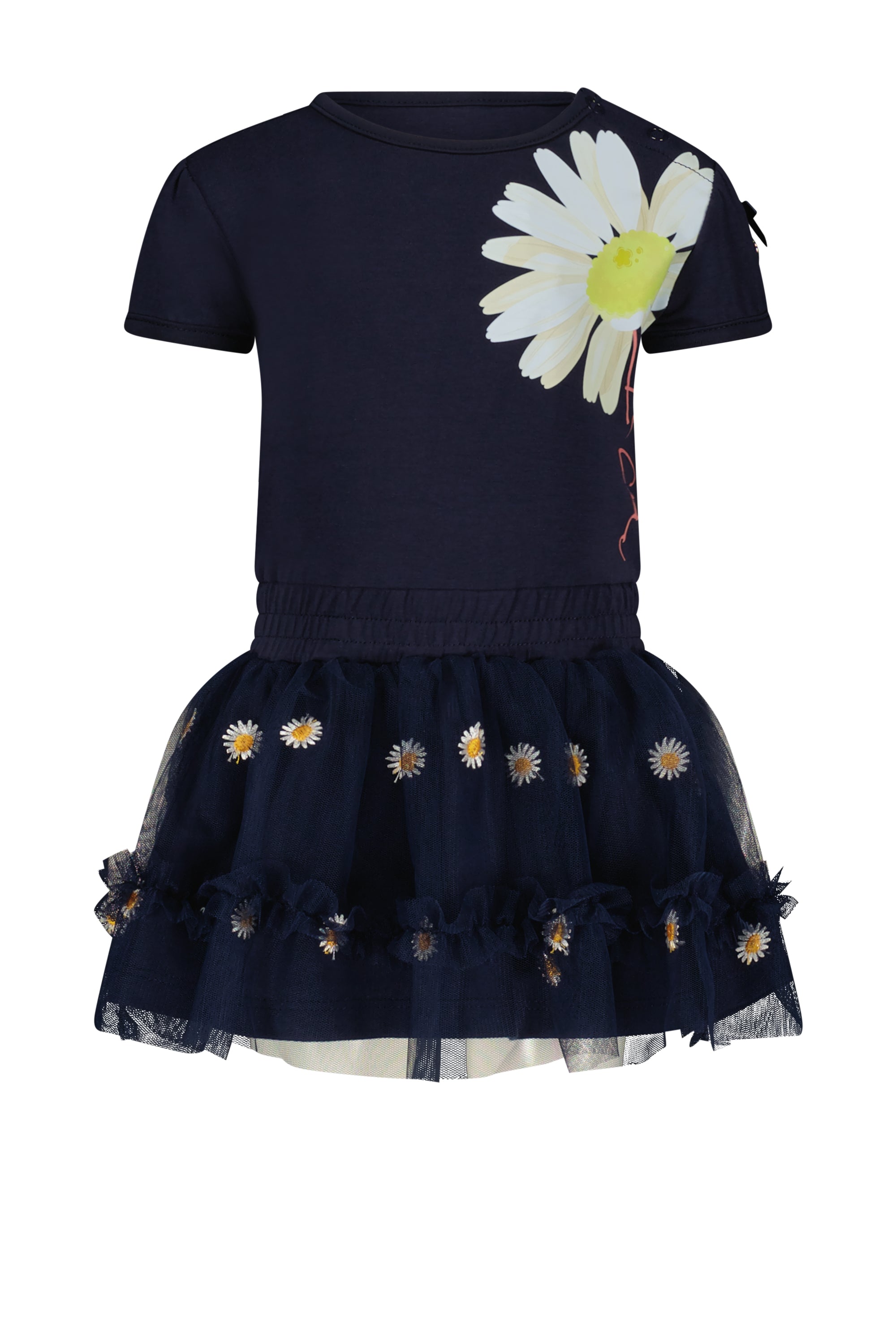 SQUIDIE daisy embroidery dress