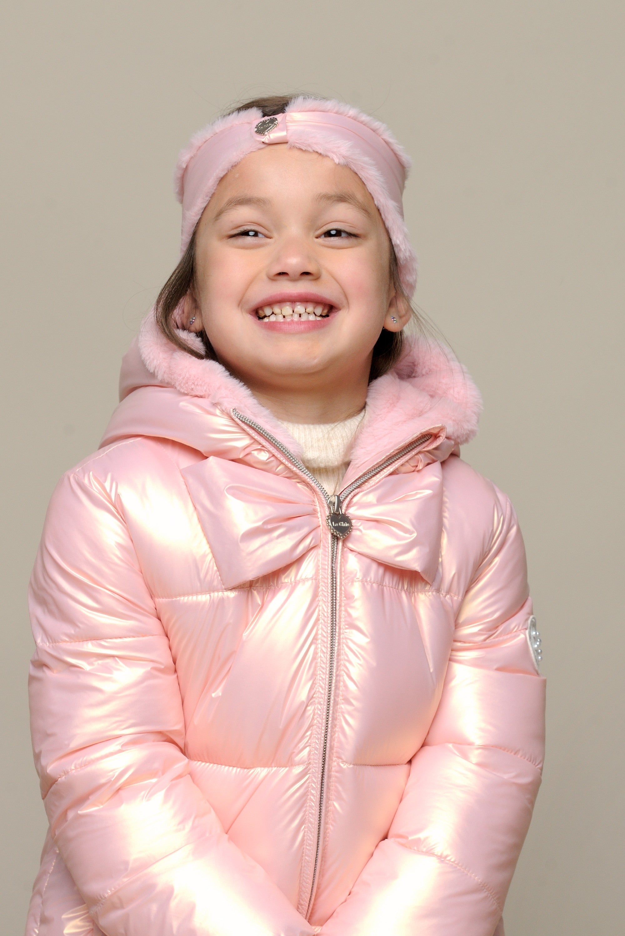 Babely Big Bow Puffy Coat