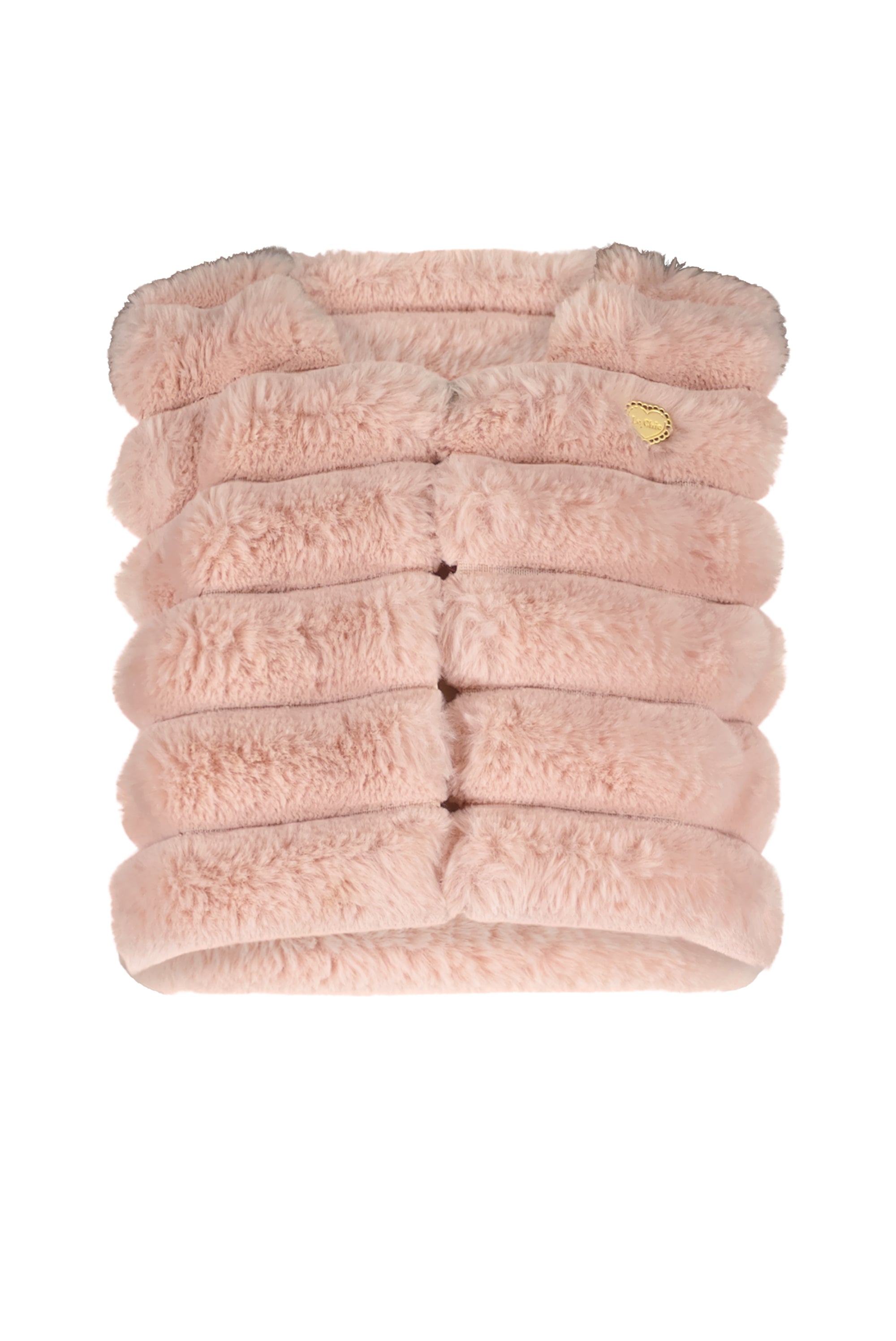 EMORIA bumpy fur gilet mini