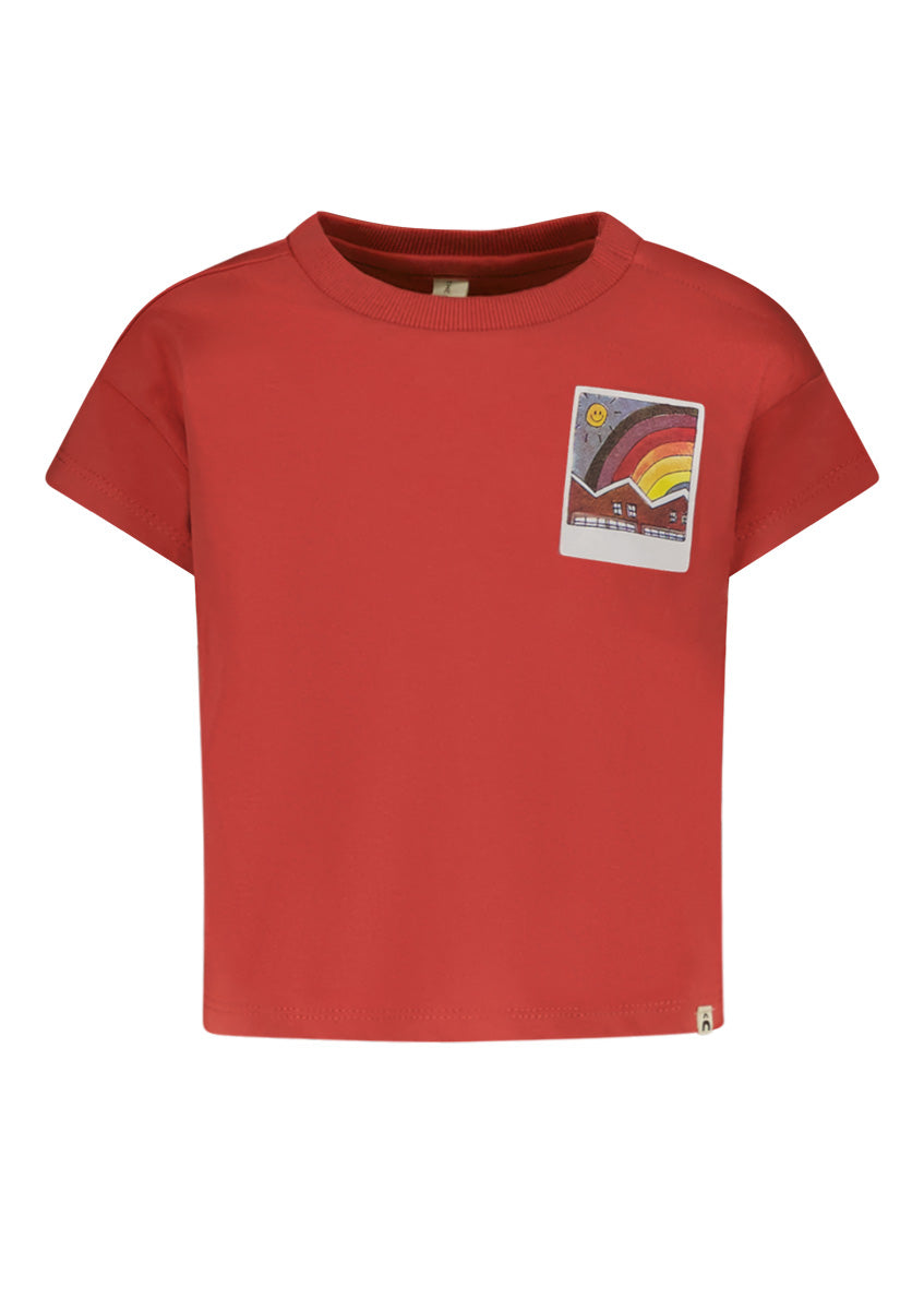 Nanne t-shirt rood - mooiemerken.nl