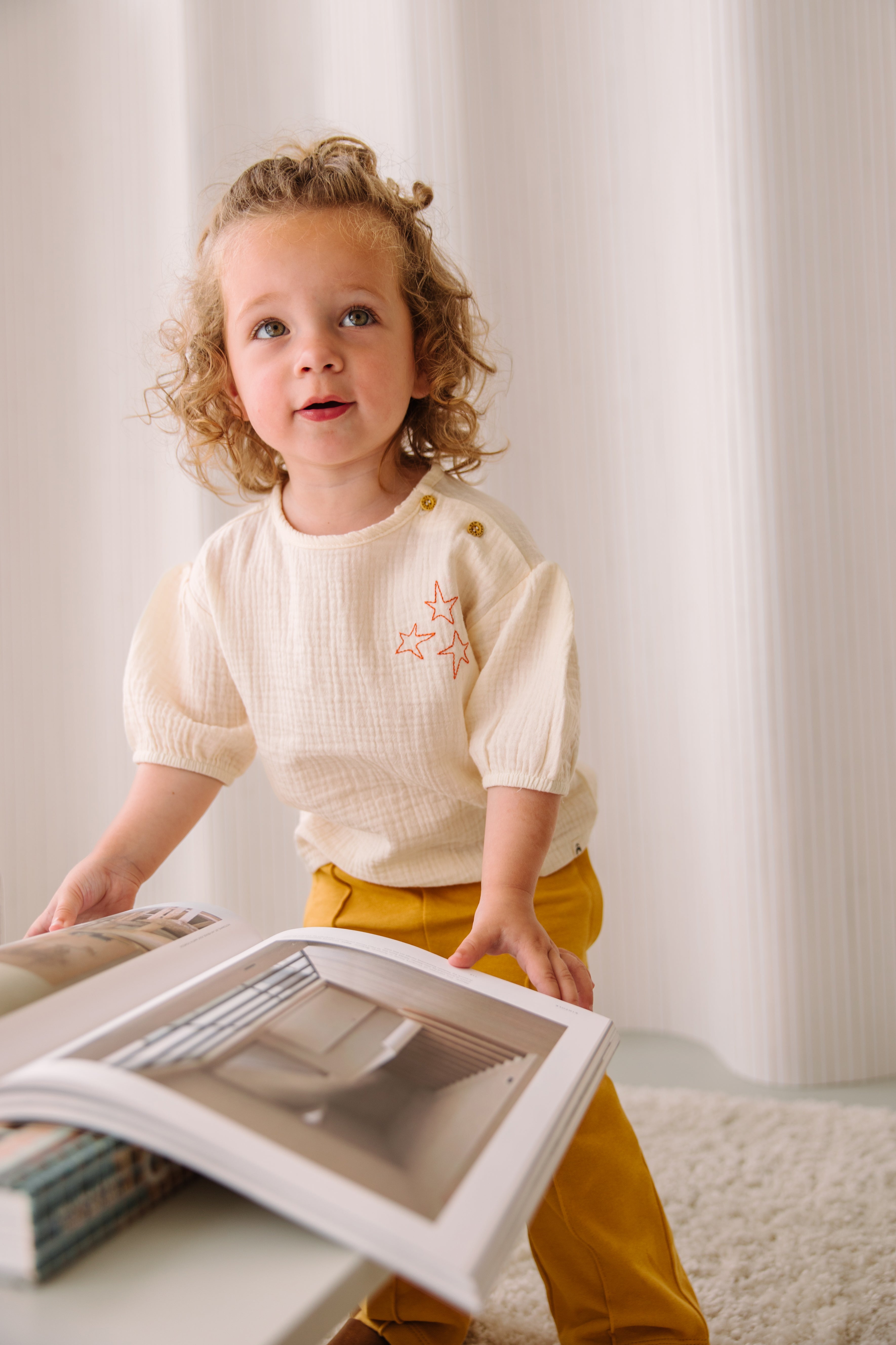 Coco blouse beige - mooiemerken.nl