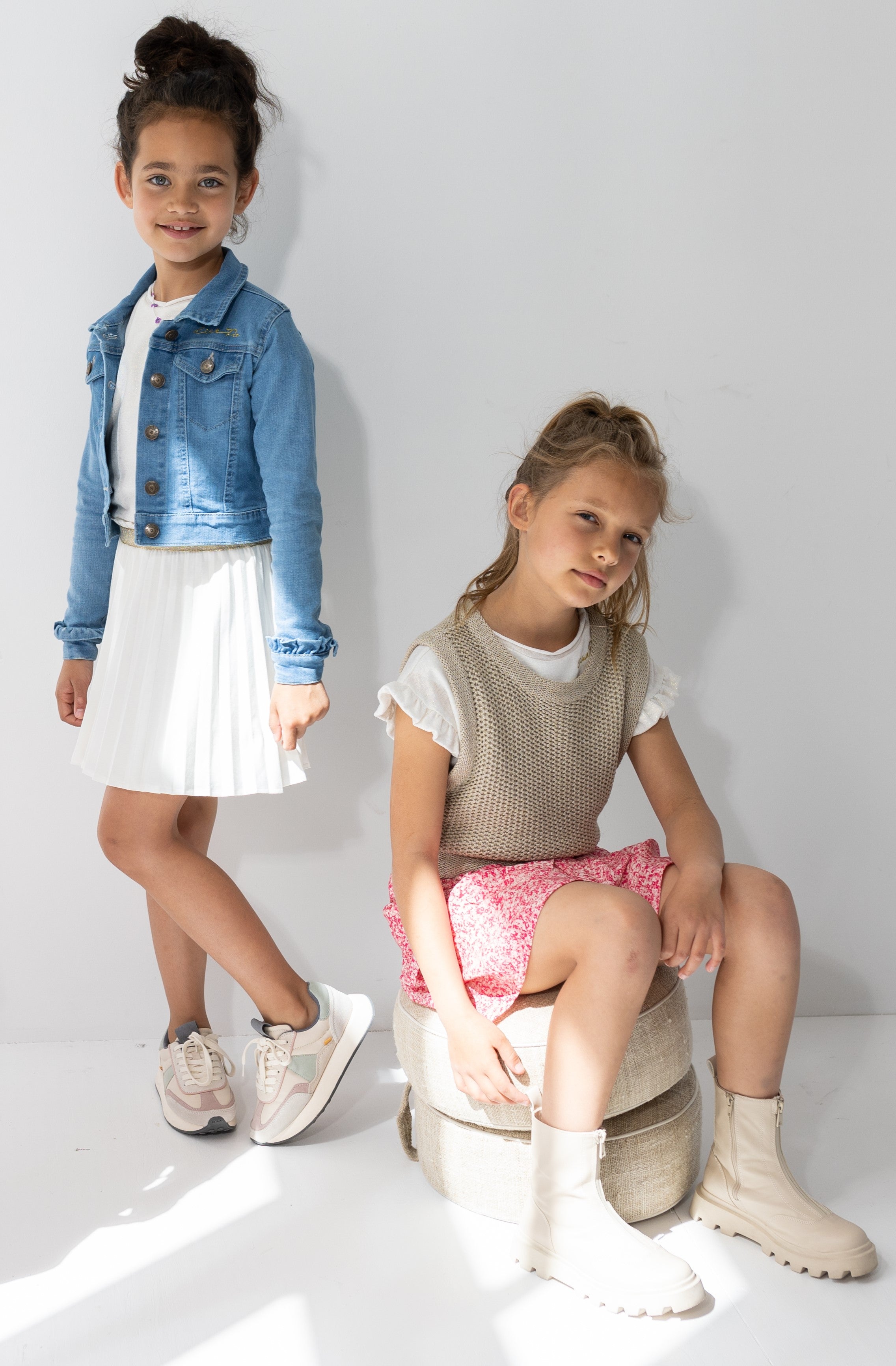 LikeFLO Flo Girls Knitted Ajour Spencer - LikeFlo