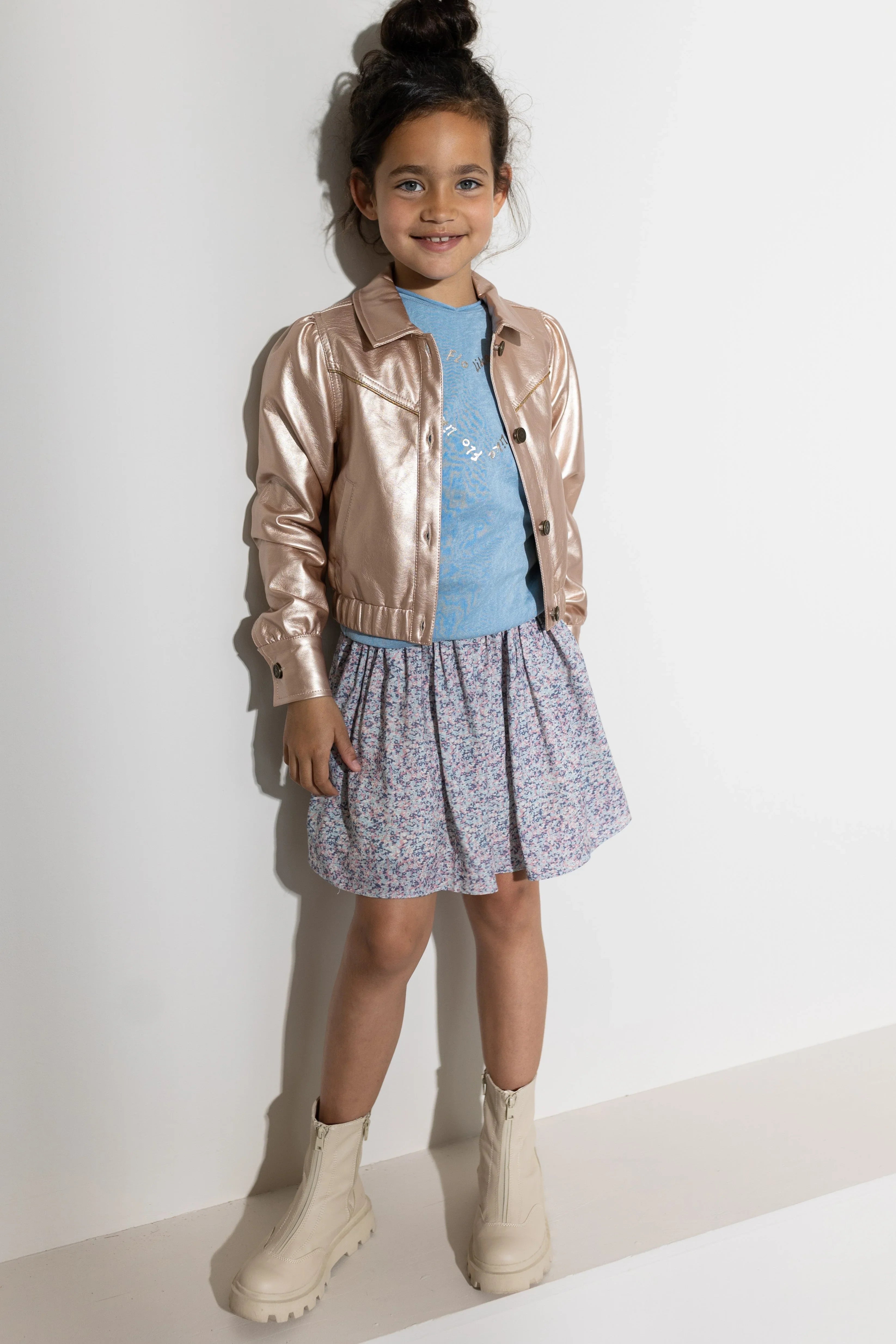 LikeFLO Flo Girls Aop Small Flower Skirt - LikeFlo