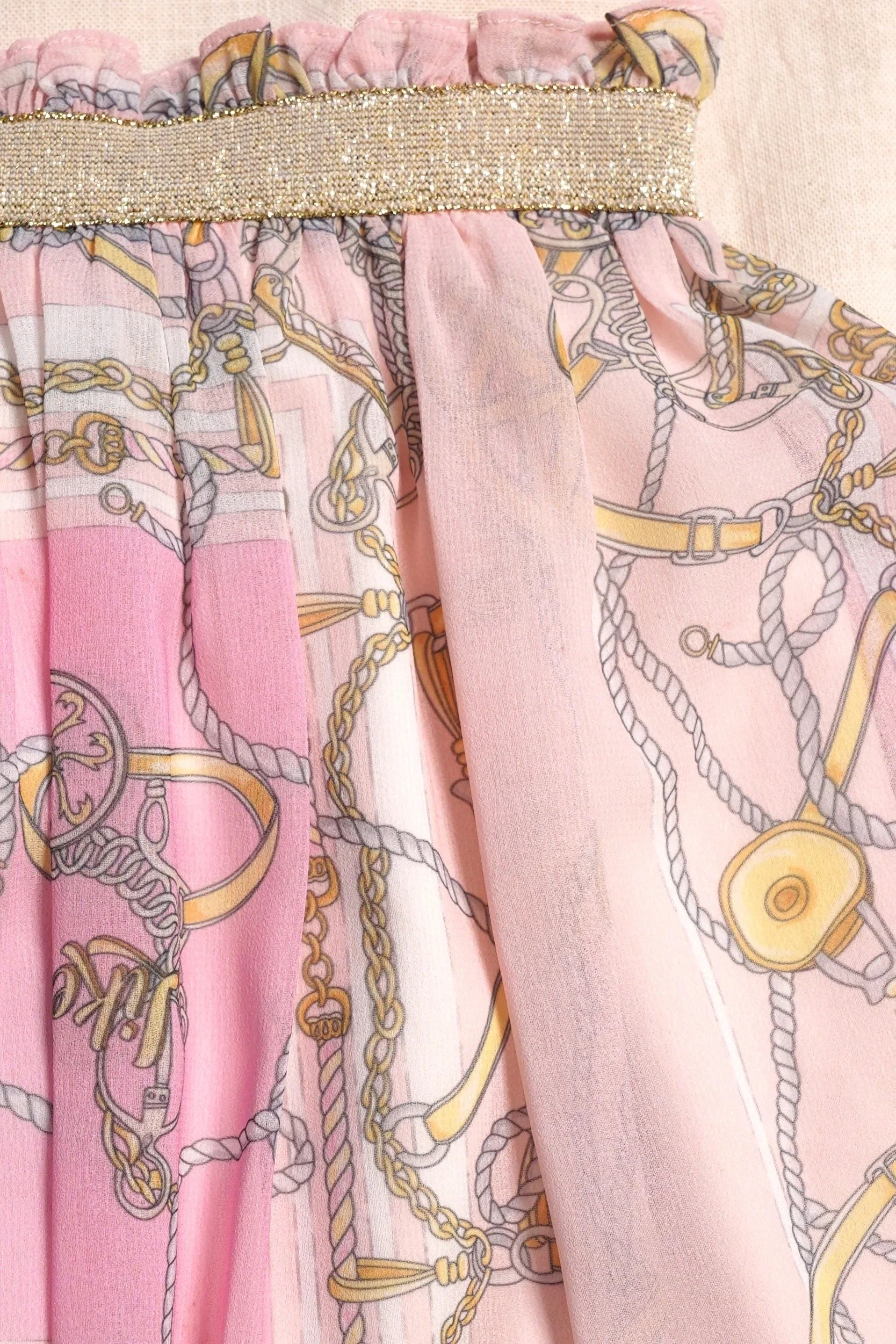 LikeFLO Flo Girls Chiffon Aop Scarf Skirt - LikeFlo