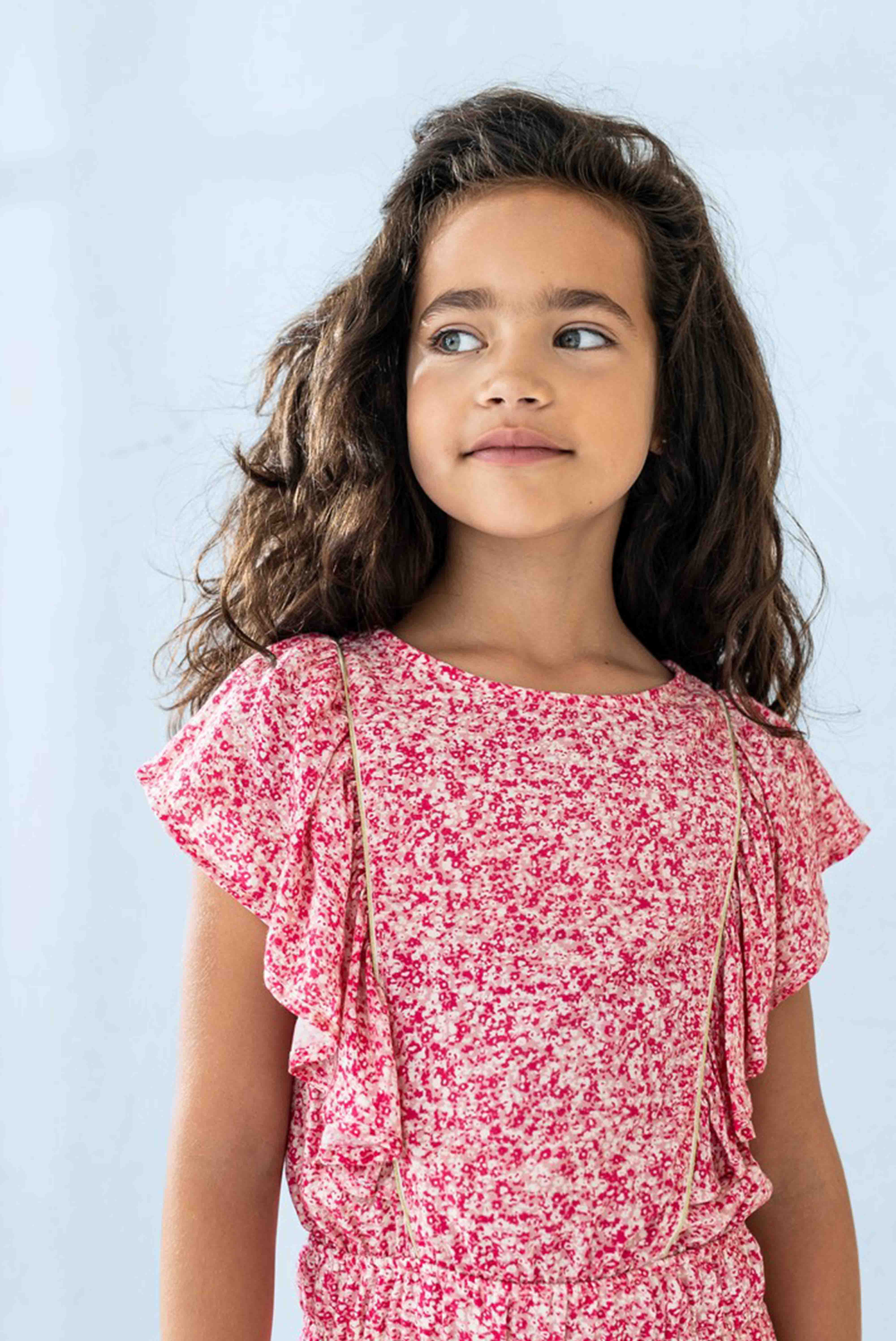 Like Flo girls AOP small flower dress - mooiemerken.nl