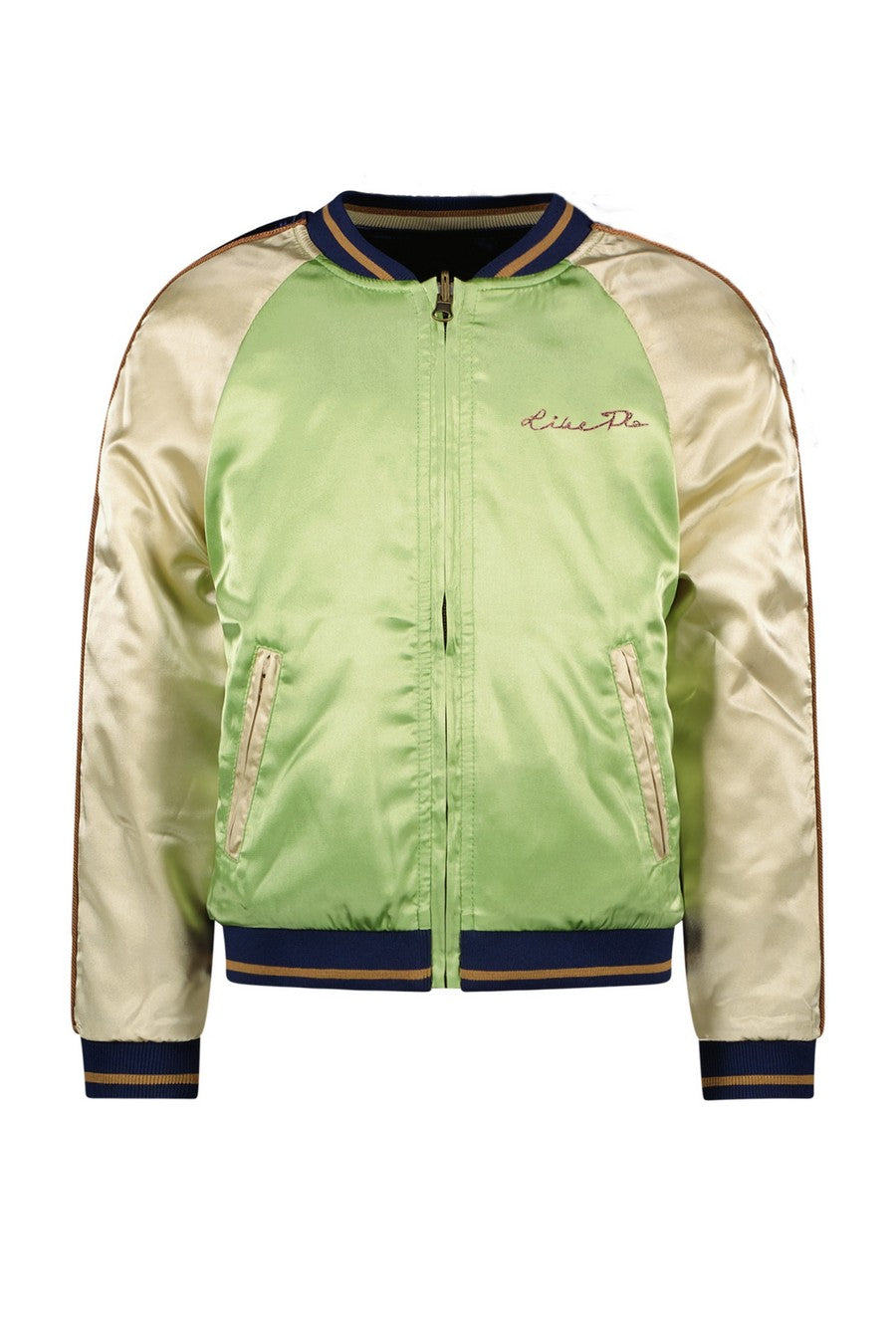 Like Flo girls satin bomber reversible - mooiemerken.nl