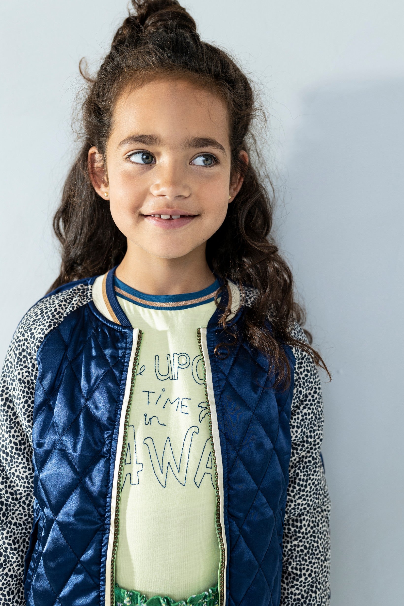 Like Flo girls satin bomber reversible - mooiemerken.nl