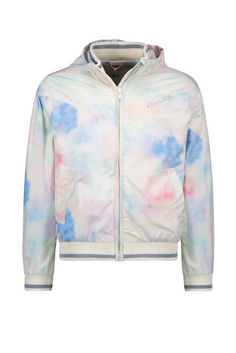 Like Flo girls hooded summer jacket Tie-dye - mooiemerken.nl