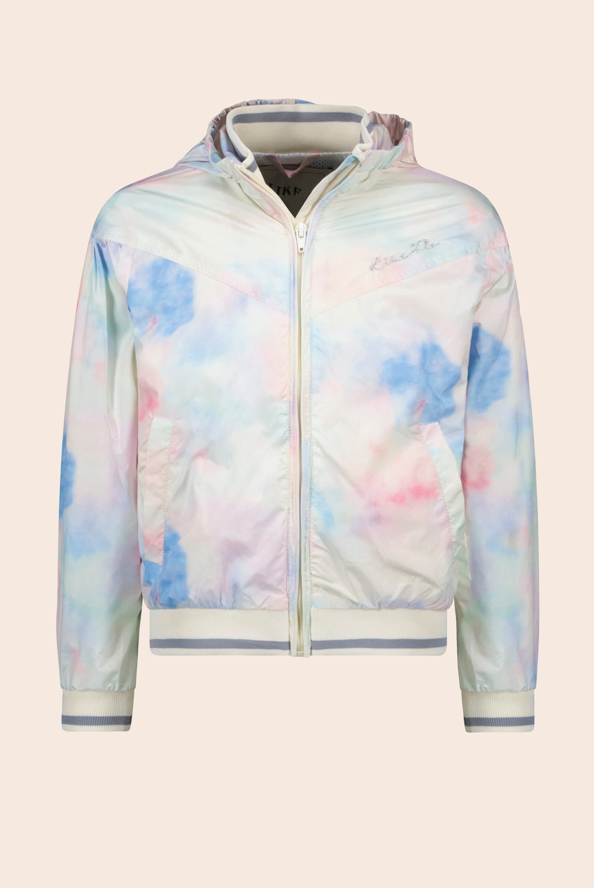 LikeFLO Flo Girls Hooded Summer Jacket Tie-Dye - LikeFlo