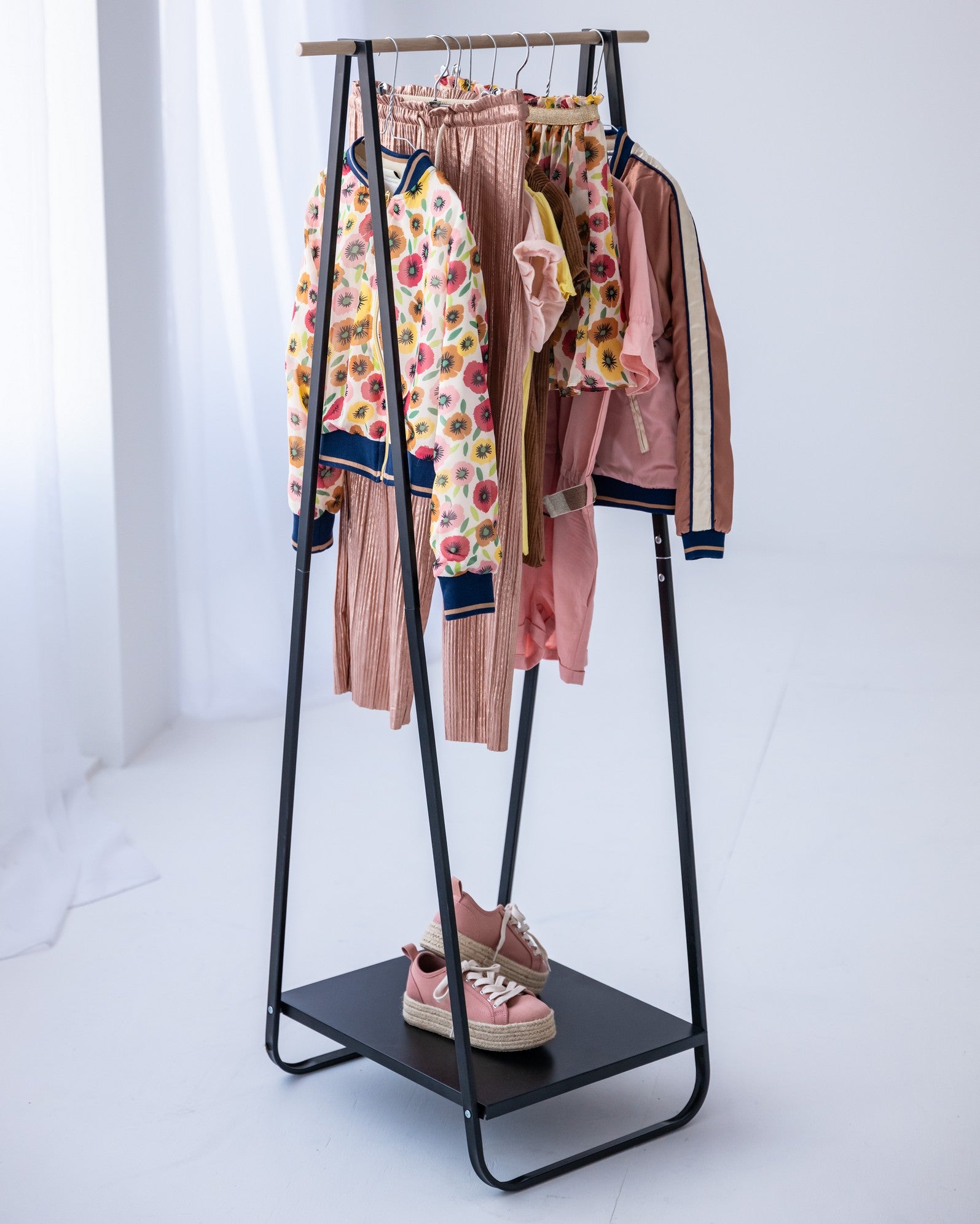 Like Flo girls chiffon flower baseball jacket - mooiemerken.nl