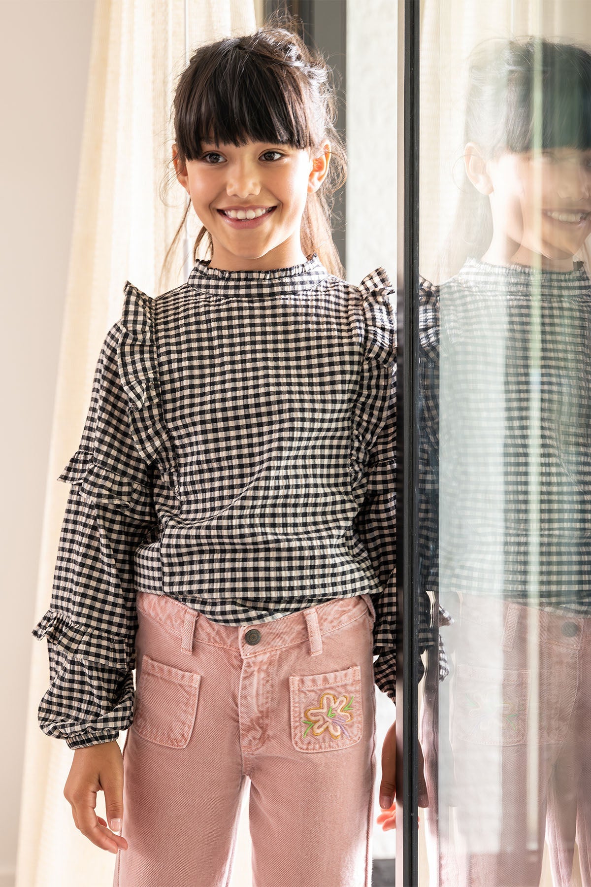 LikeFLO Blouse Carlijn Check - LikeFlo