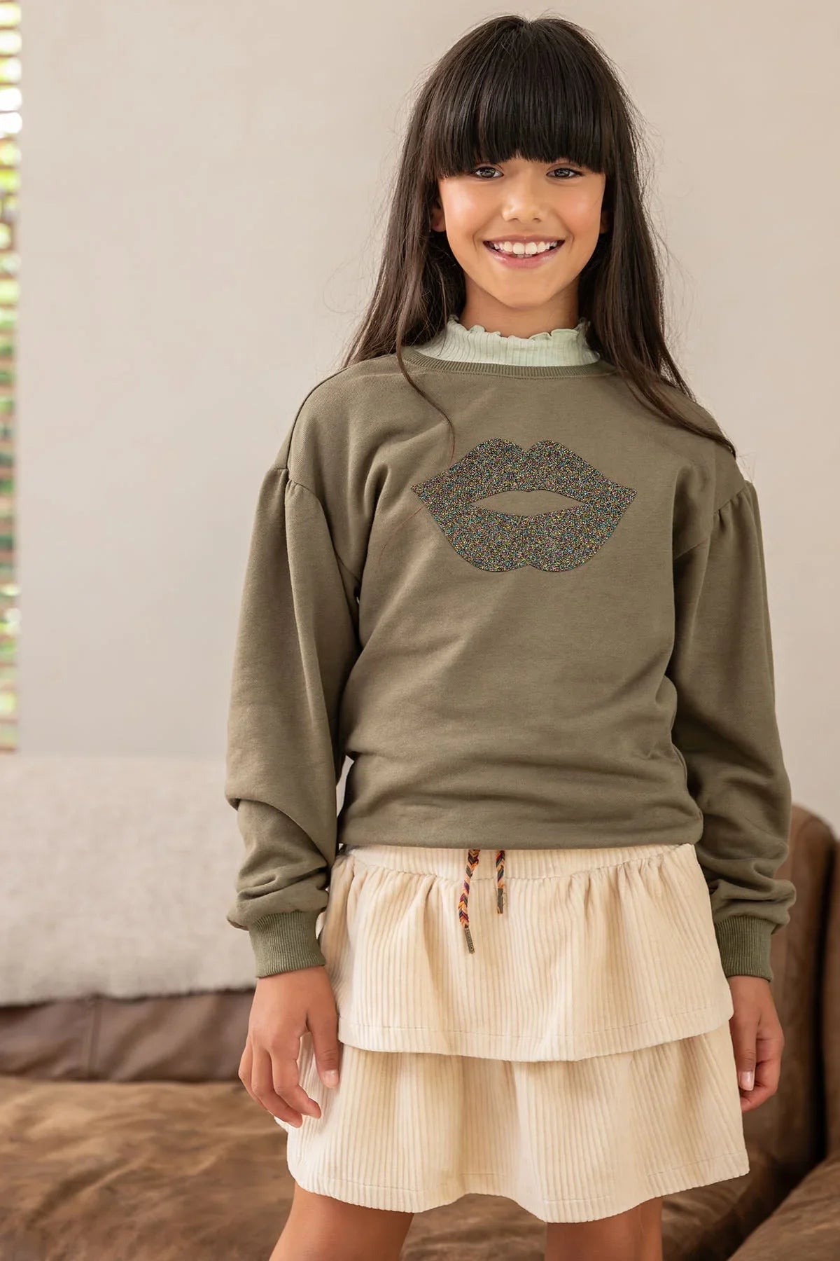 LikeFLO Sweater Donna Army - LikeFlo