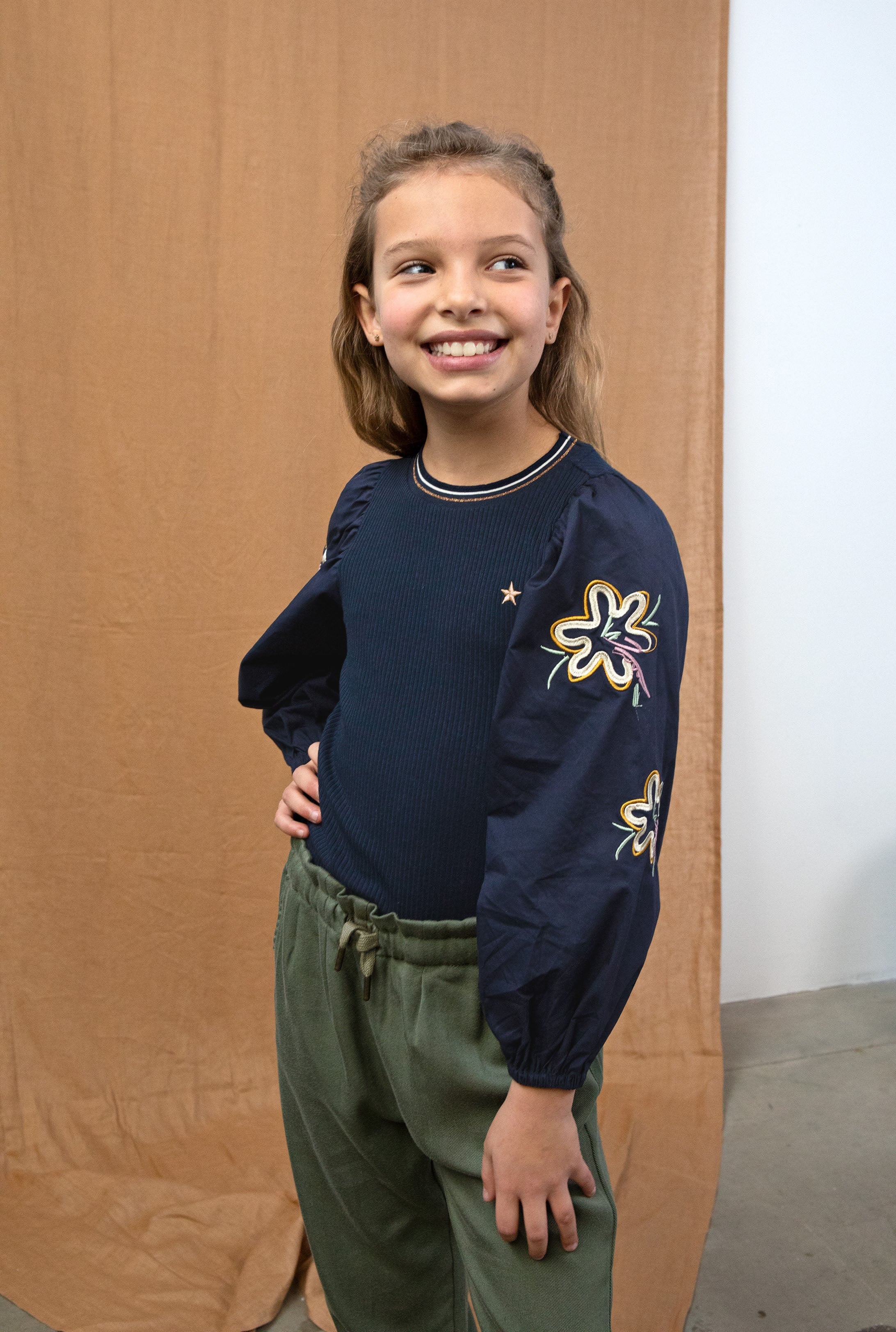 LikeFLO Top Elize Navy - LikeFlo