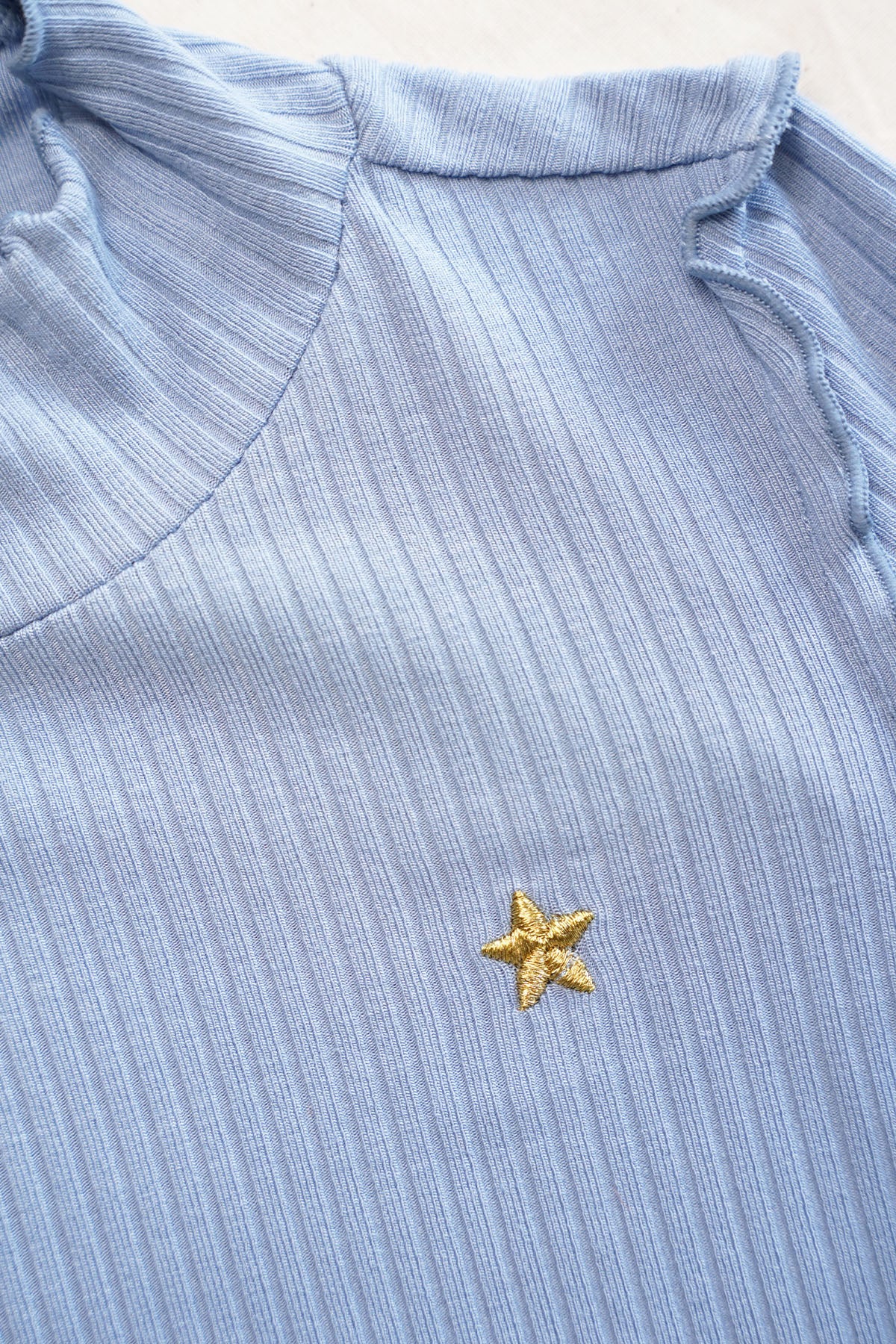 LikeFLO Top Elin Jeans Blue - LikeFlo