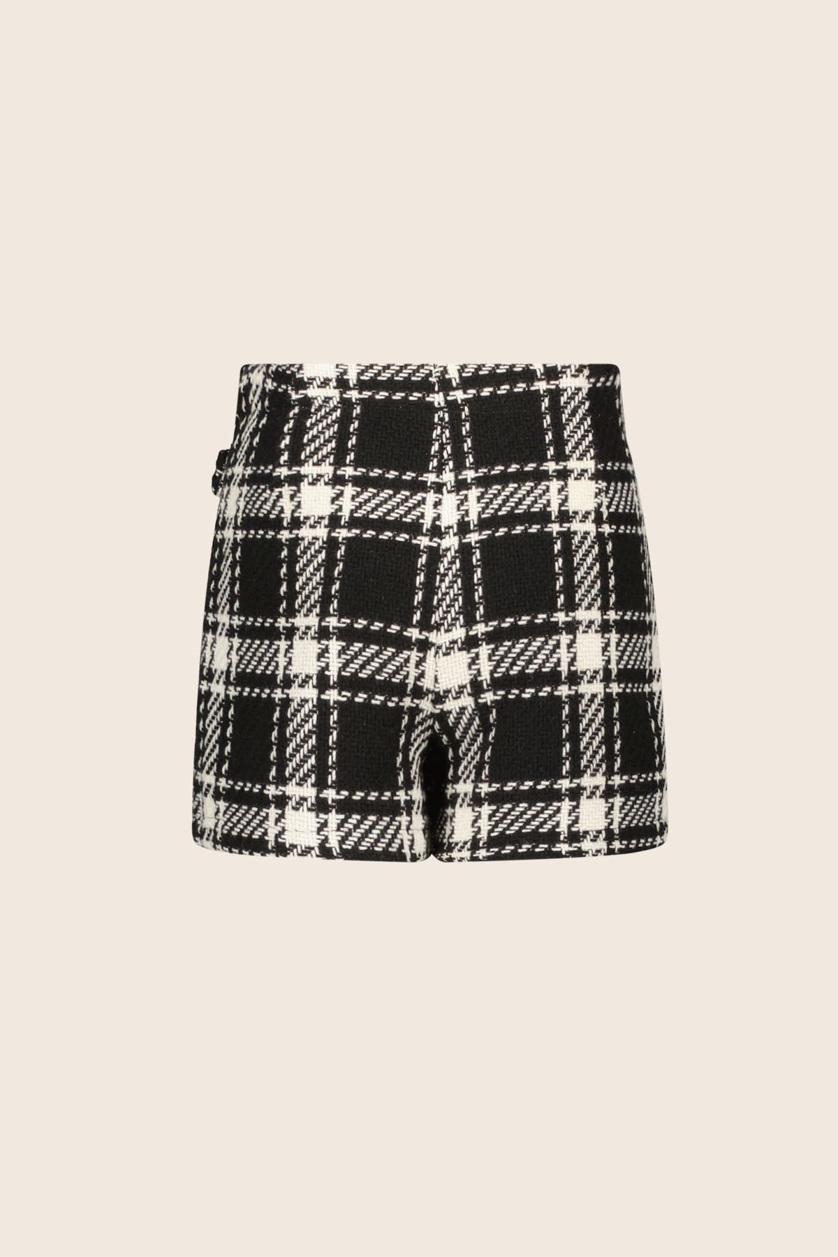 LikeFLO Short Fauve Check - LikeFlo
