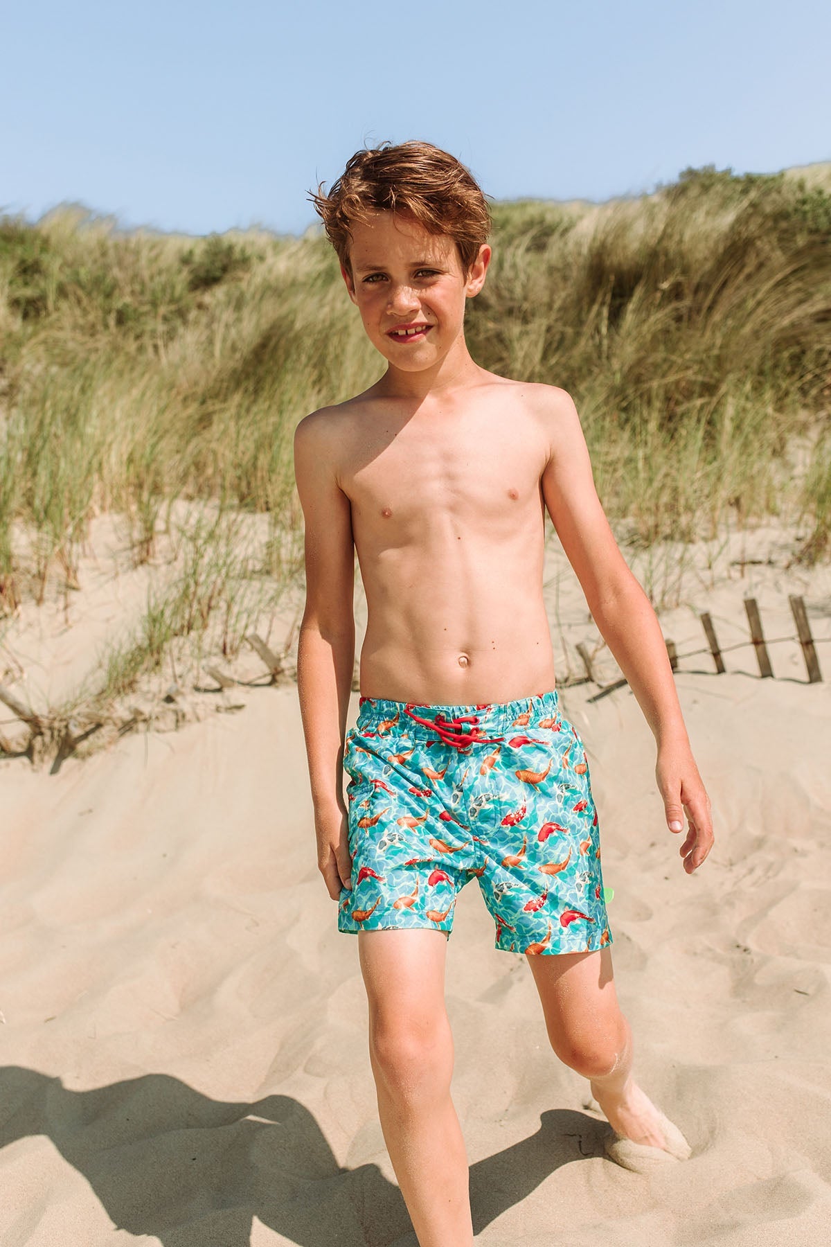 Poolday Just Beach boys swimshort Fish