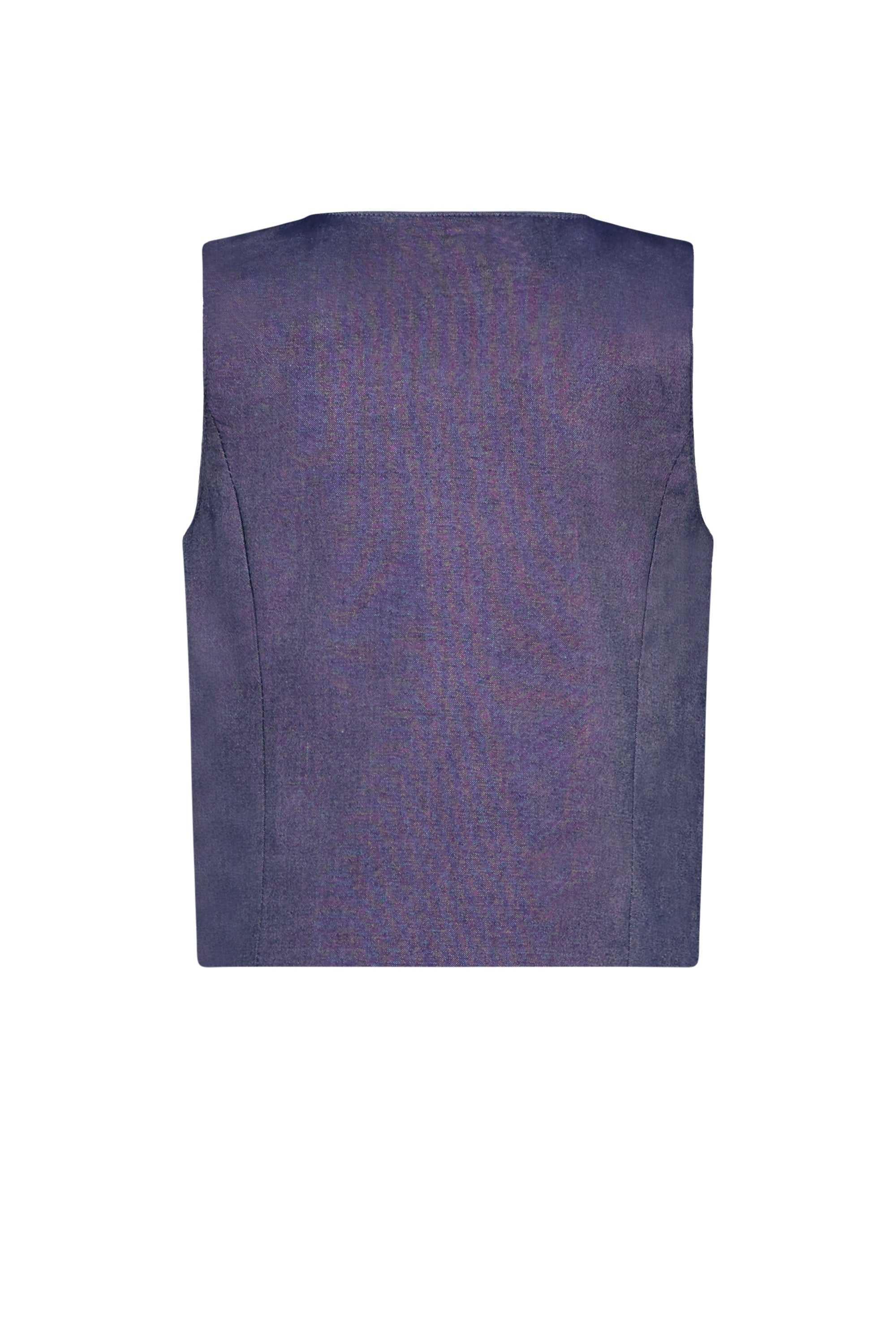 LE CHIC GARÇON chambray gilet - mooiemerken.nl