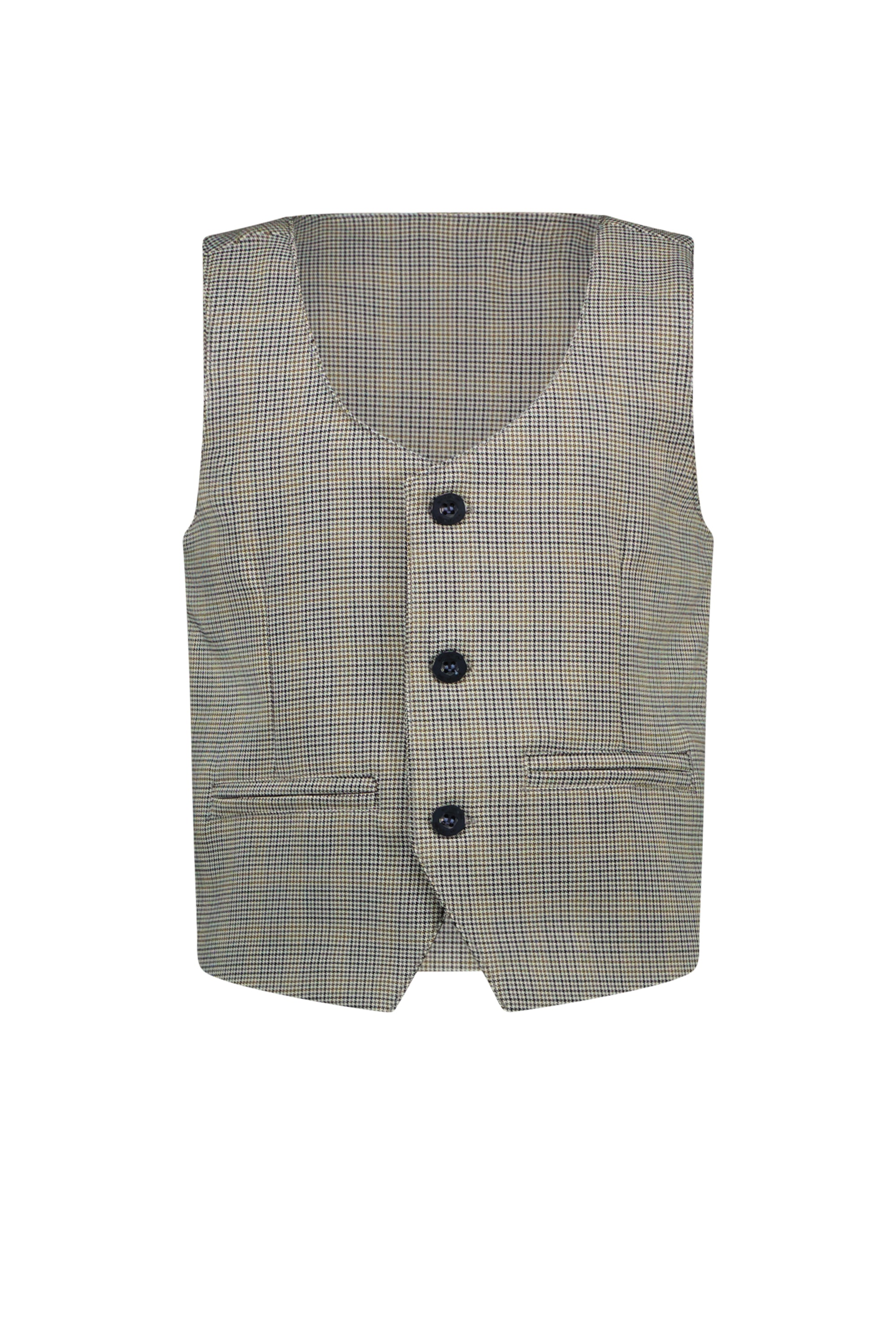 GARCON check gilet - mooiemerken.nl