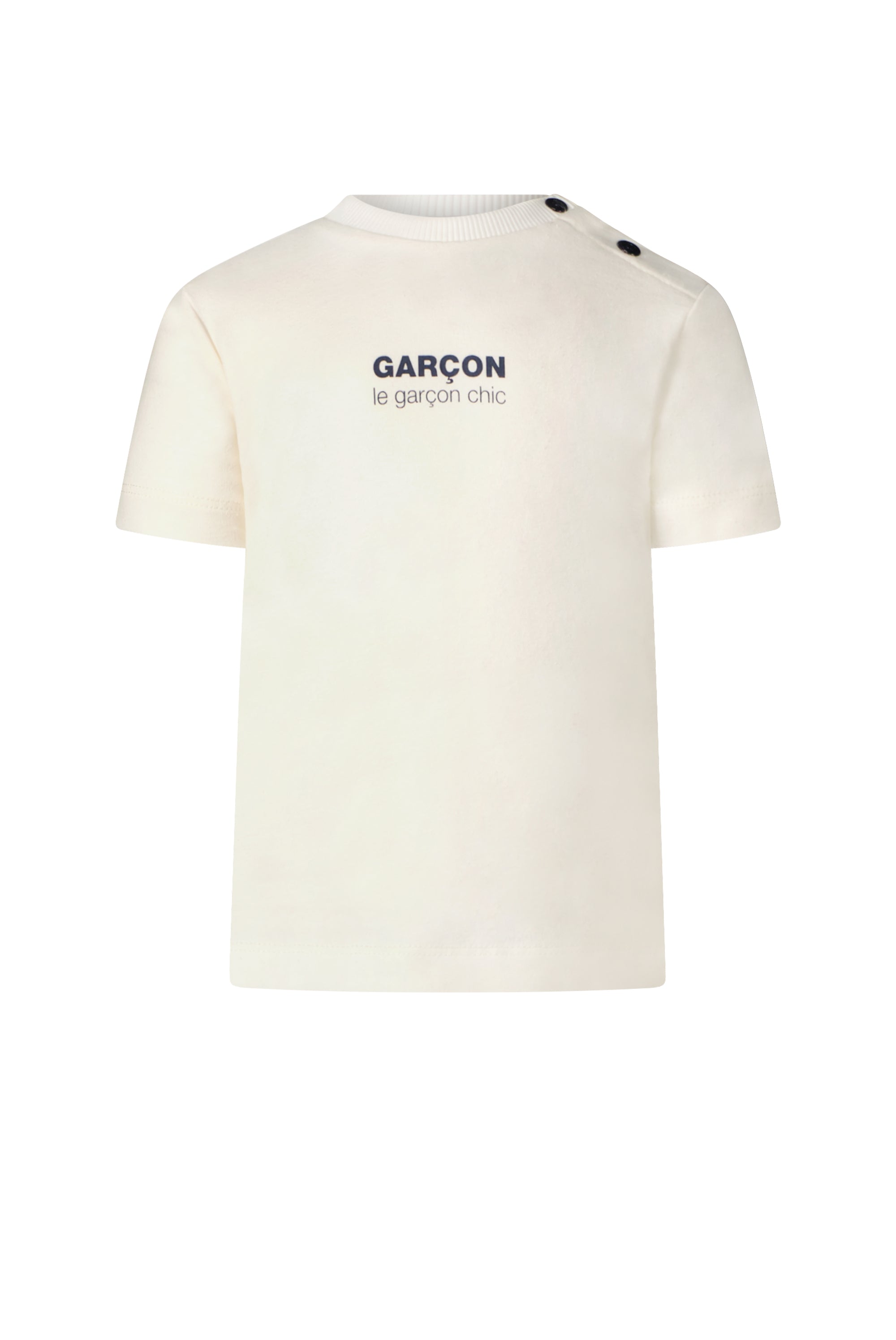 GARÇON baby logo T-shirt cor - mooiemerken.nl