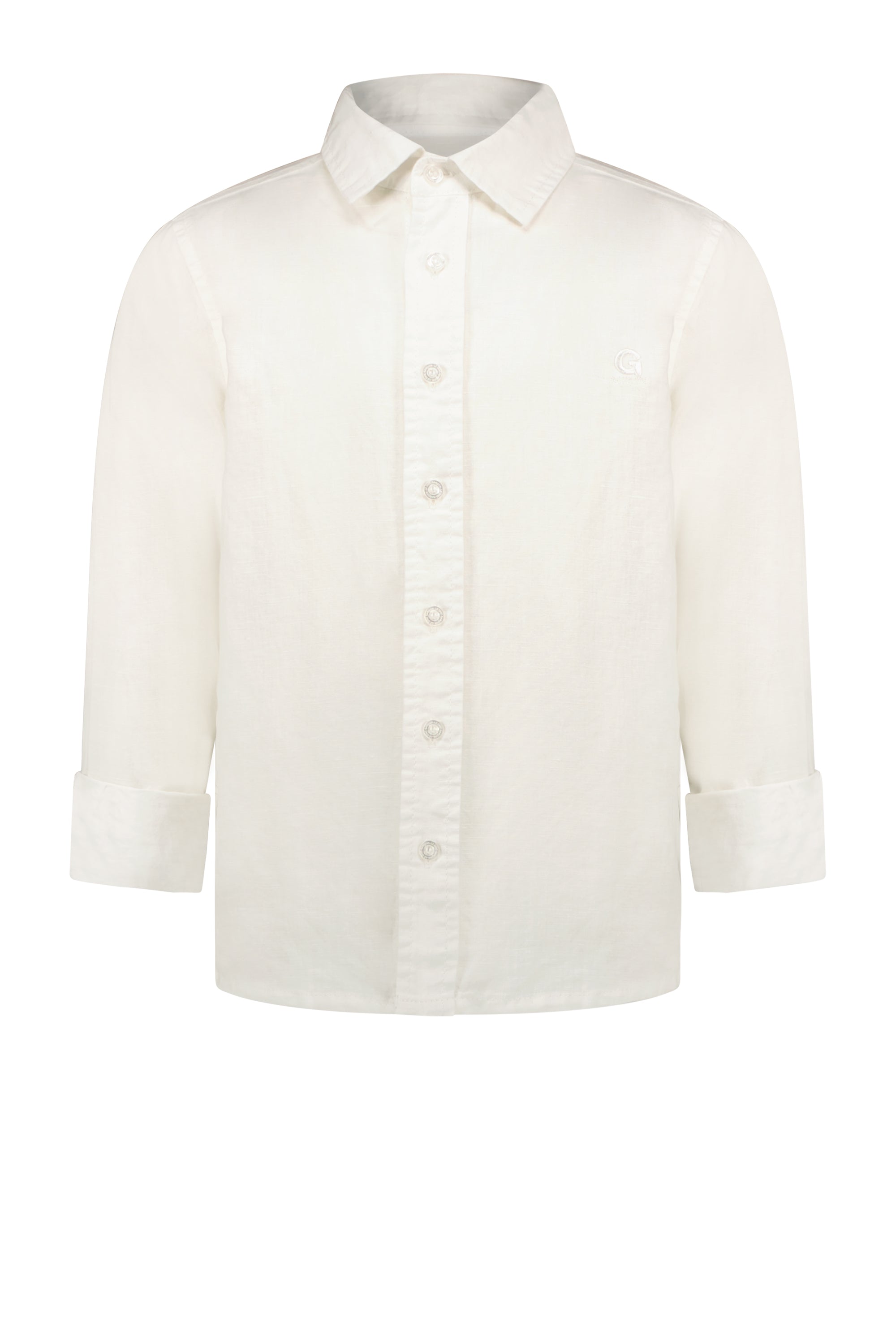 EVI GARÇON long sl. linen shirt - mooiemerken.nl