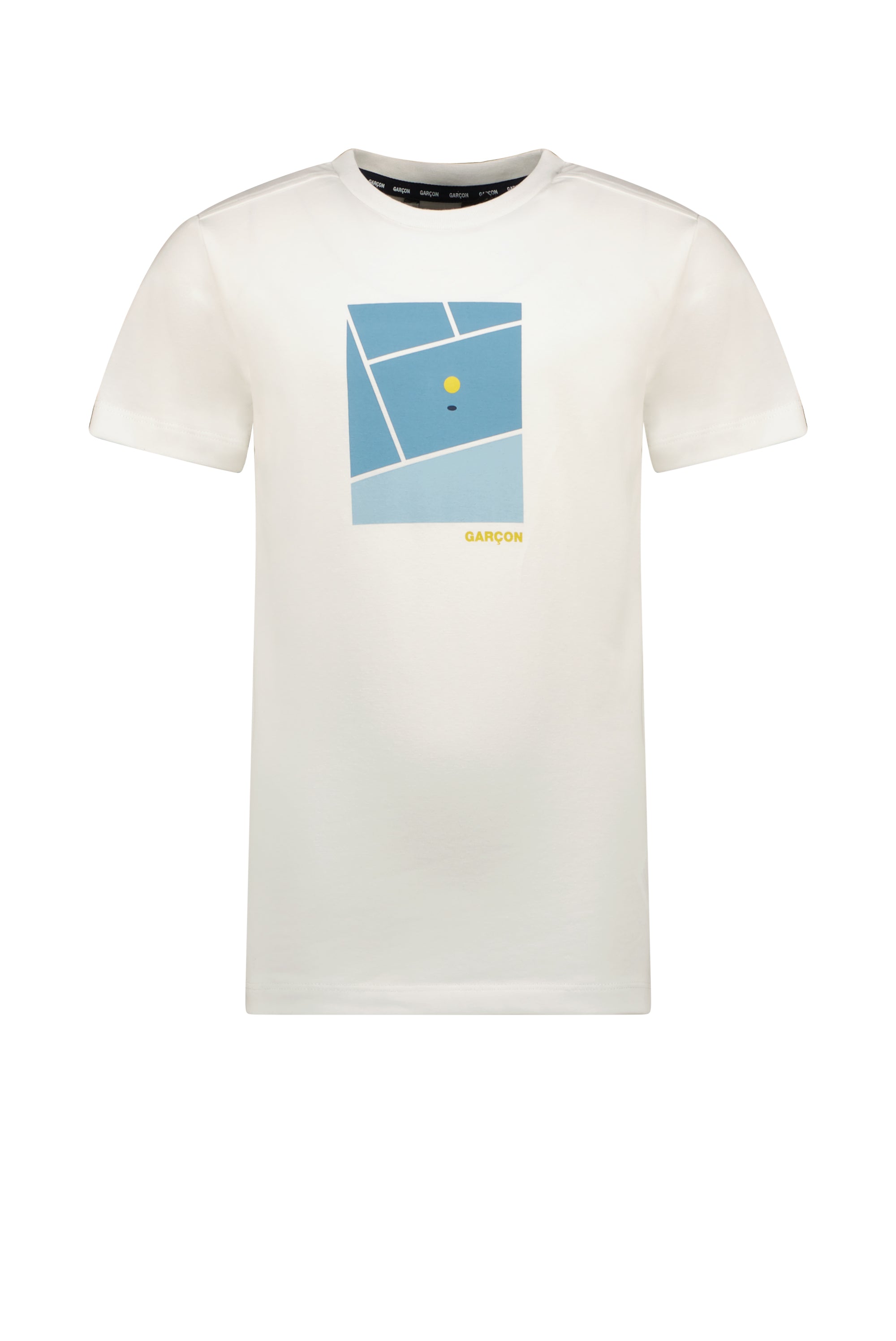 NOLAN GARÇON tennis court T-shirt - mooiemerken.nl