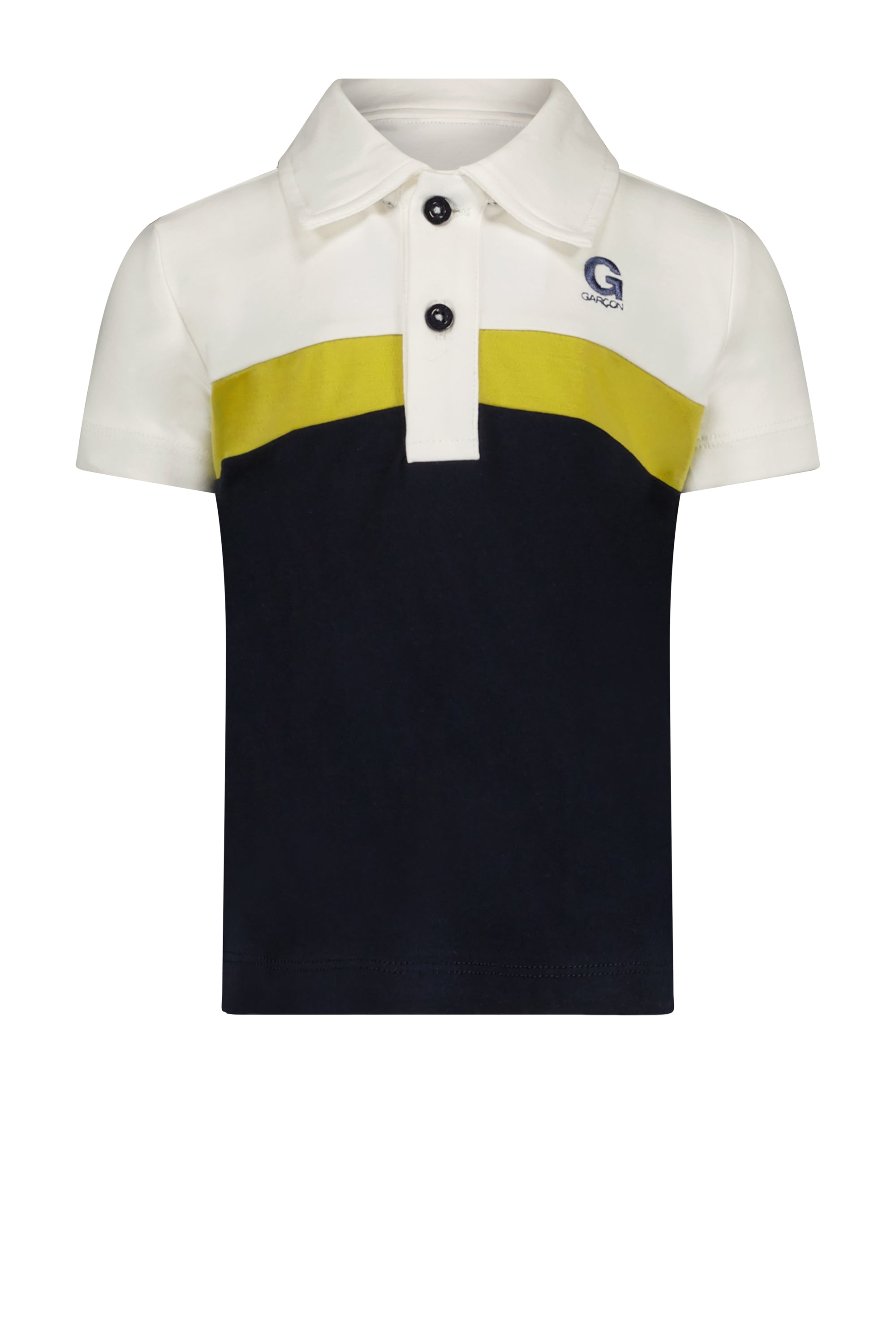 GARÇON baby chest-stripe polo - mooiemerken.nl